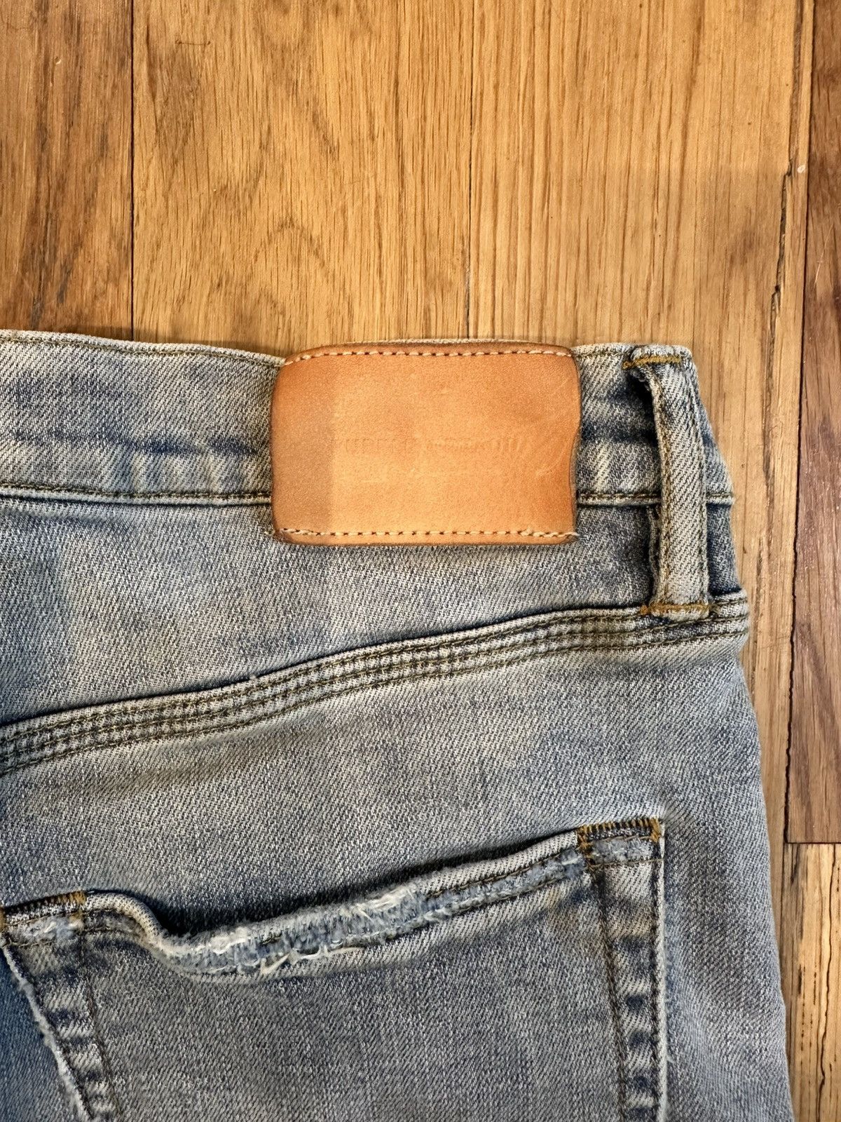 Purple Brand Purple Brand Stitched Blue Denim Jeans Size 30 Size US 30 / EU 46 - 4 Thumbnail