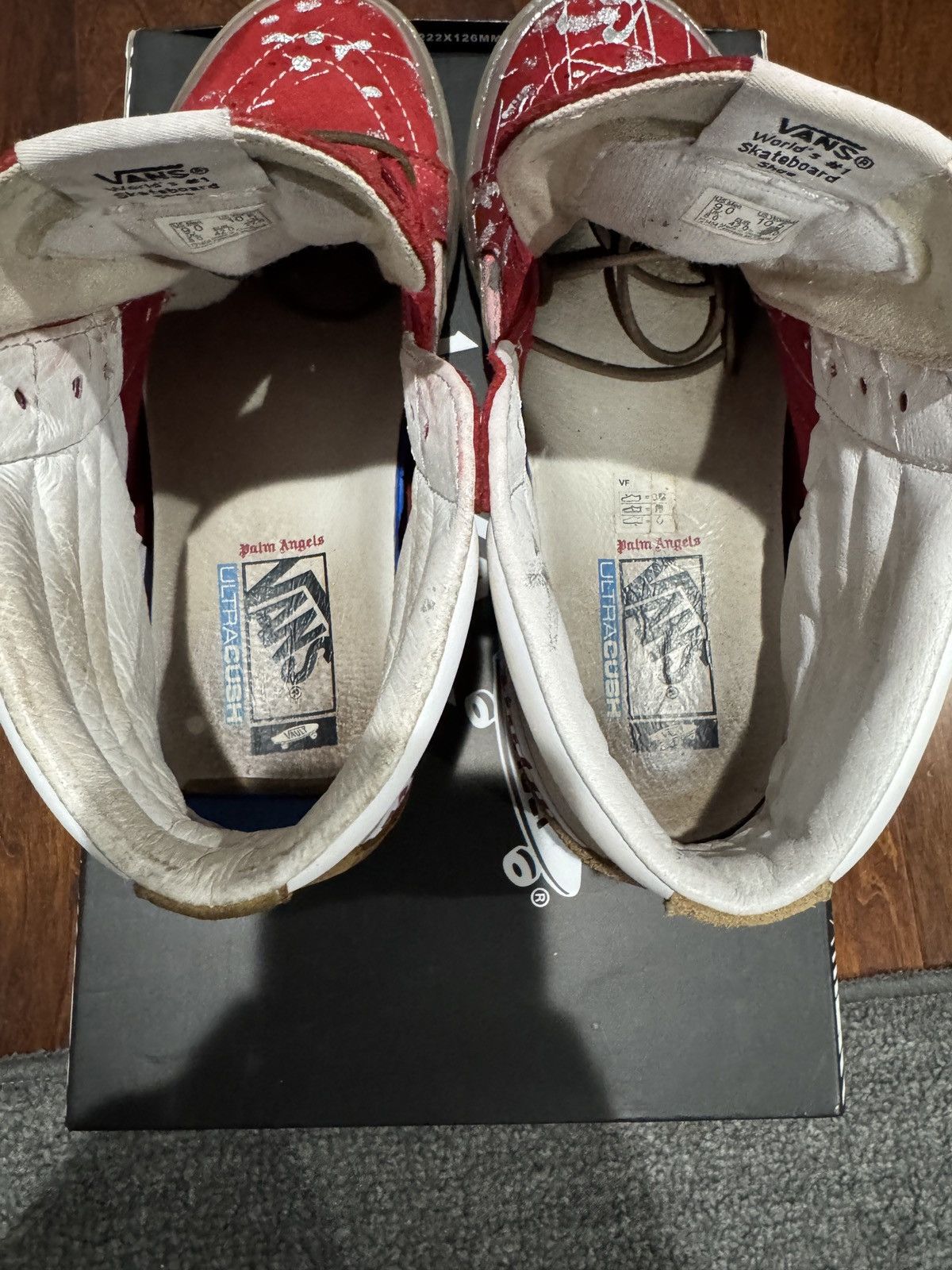 Palm Angels × Vans Palm Angels x Vans Sk8-Hi Reissue Size US 9 / EU 42 - 5 Thumbnail