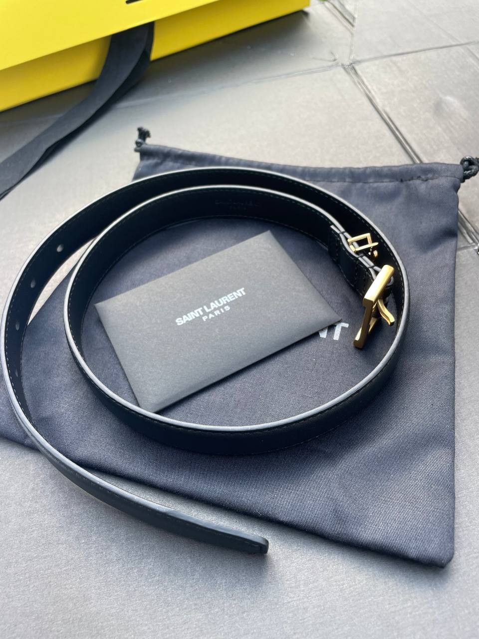 Saint Laurent Paris Saint Laurent Paris Belt Size ONE SIZE - 2 Thumbnail