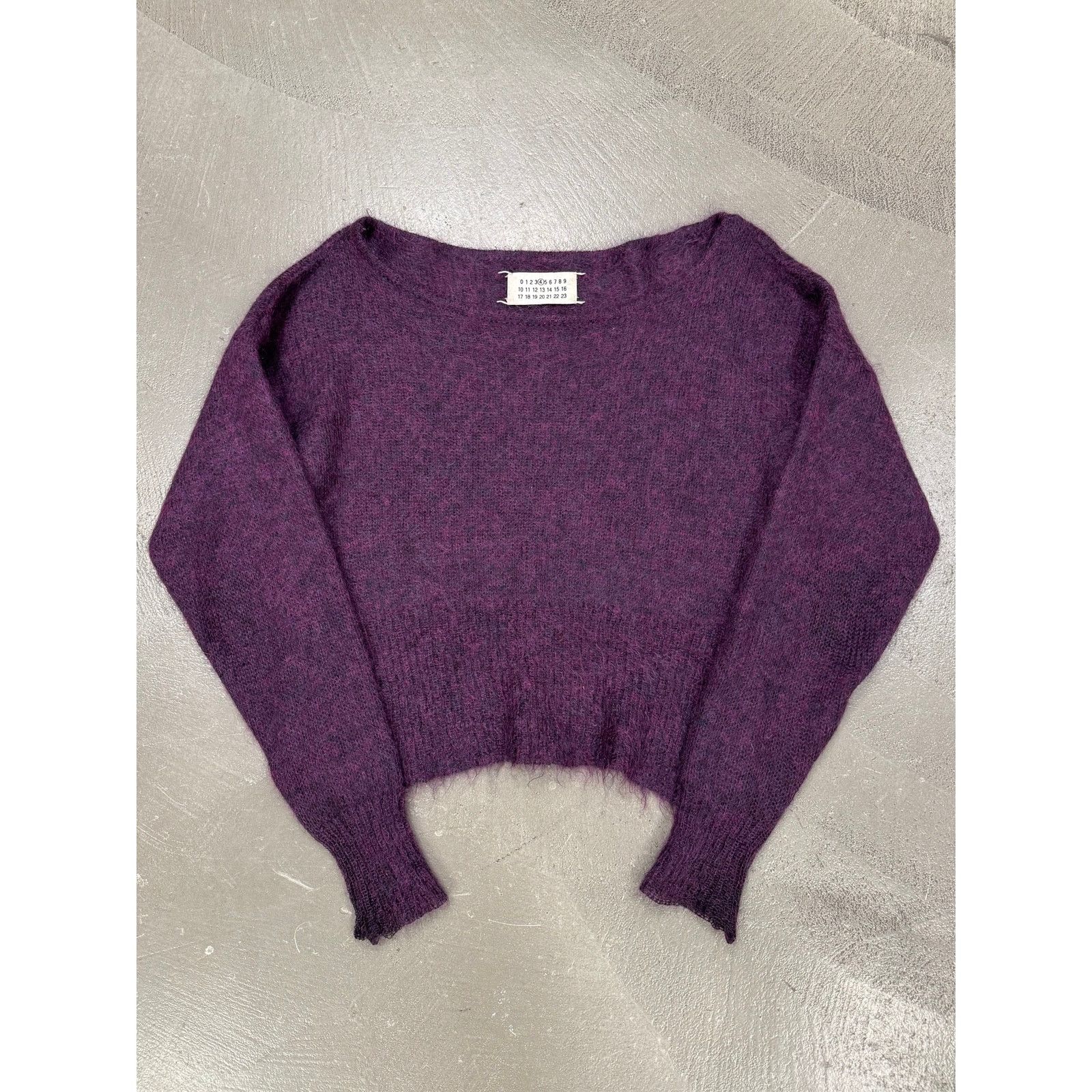 Maison Margiela A/W2004 Maison Margiela mohair loose knit Size L / US 10 / IT 46 - 1 Thumbnail