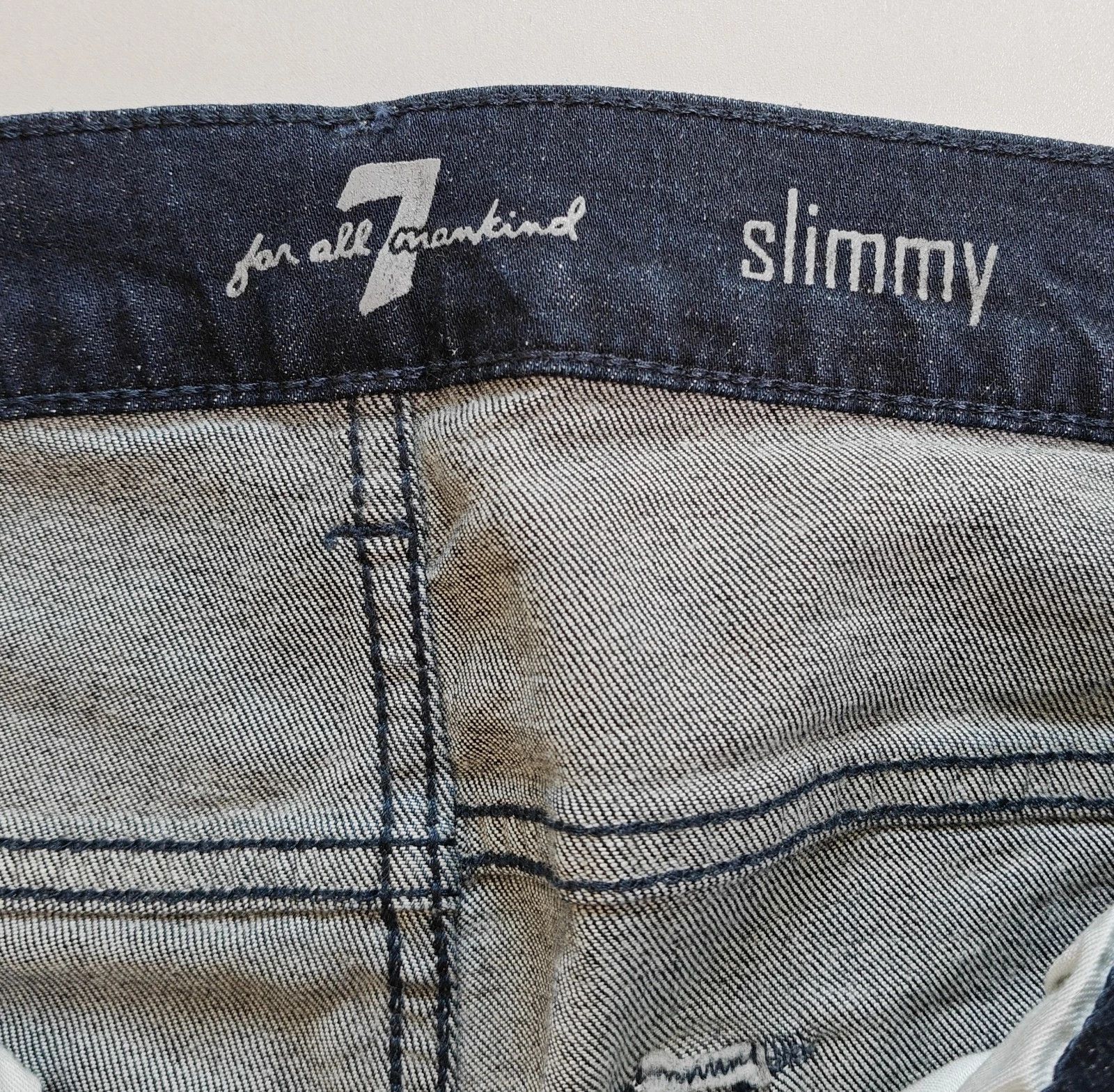 7 For All Mankind 7 For All ManKind Slimmy Tapered River Water Jeans T / 6015 Size US 32 / EU 48 - 7 Thumbnail