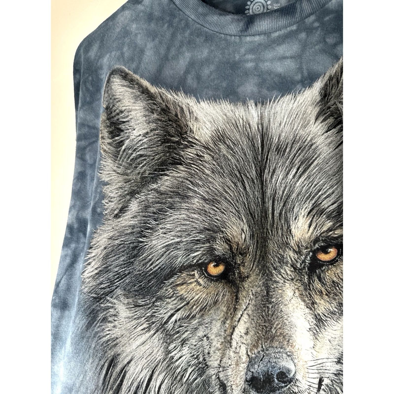 The Mountain The Mountain Wolf Face Long Sleeve T Shirt XL Tie Dye Nature Wildlife Men Size US XL / EU 56 / 4 - 2 Thumbnail