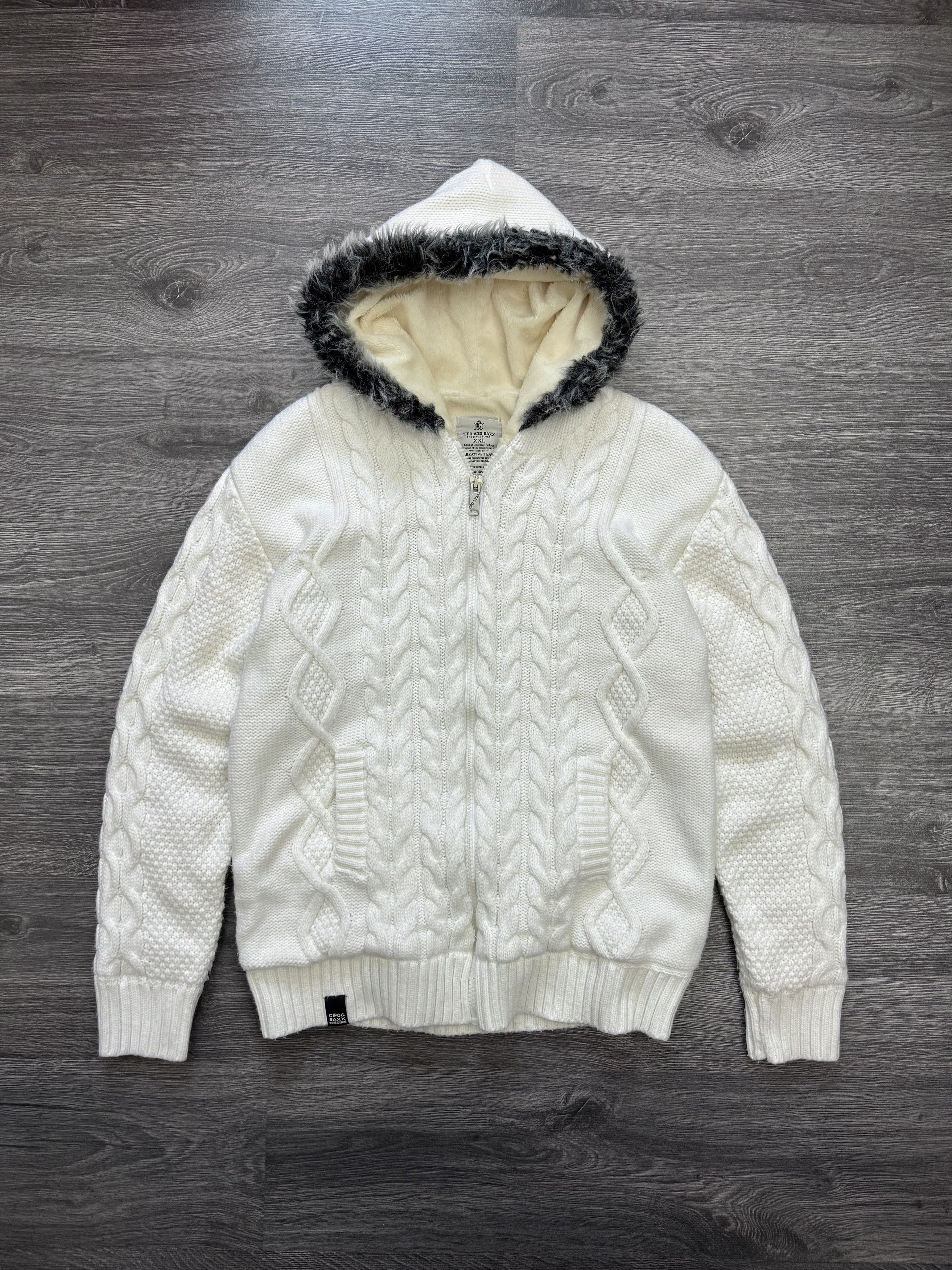 Avant Garde If Six Was Nine Y2K Vintage Fur Sweater Hoodie