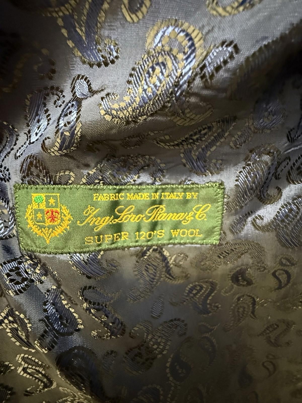 Loro Piana LORO PIANA Men Jacket MADE-MEASURE Super 120s Wool Sz 50S Size US M / EU 48-50 / 2 - 8 Thumbnail