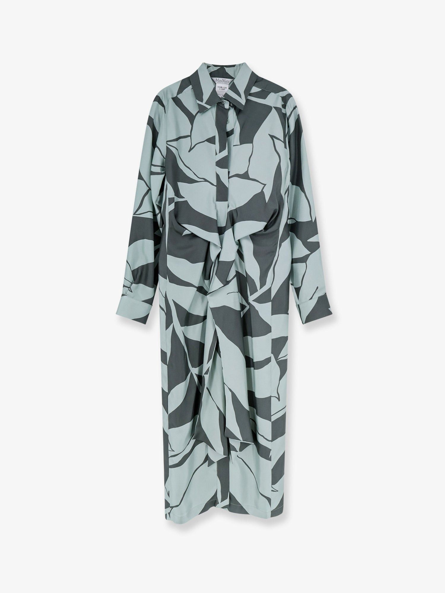 Max Mara Mxmrobinia Printed Silk Dress Size M / US 6-8 / IT 42-44 - 1 Thumbnail