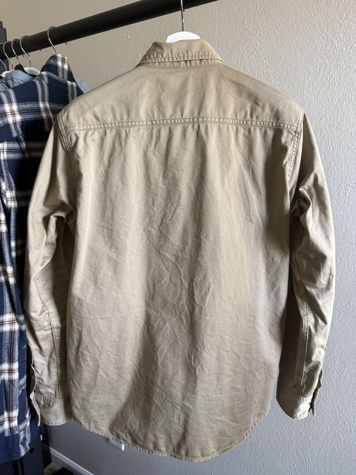Iron Heart Iron Heart Tan Button Down Shirt Size US XL / EU 56 / 4 - 2 Thumbnail