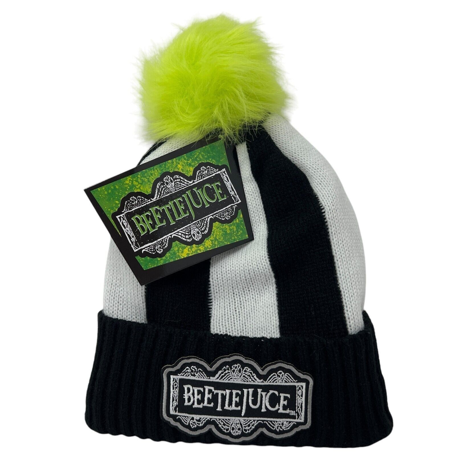 Other Beetlejuice Beanie Hat Unisex One Size Horror Movie Hallowee Size ONE SIZE - 5 Thumbnail