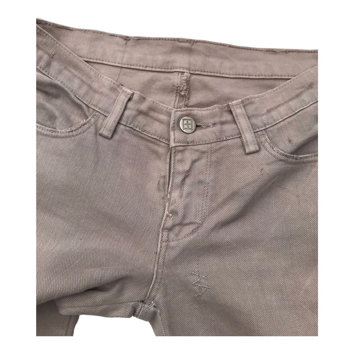 Ksubi Ksubi Women Super Skinny Zipper Distressed Pants Size 28" / US 6 / IT 42 - 8 Thumbnail