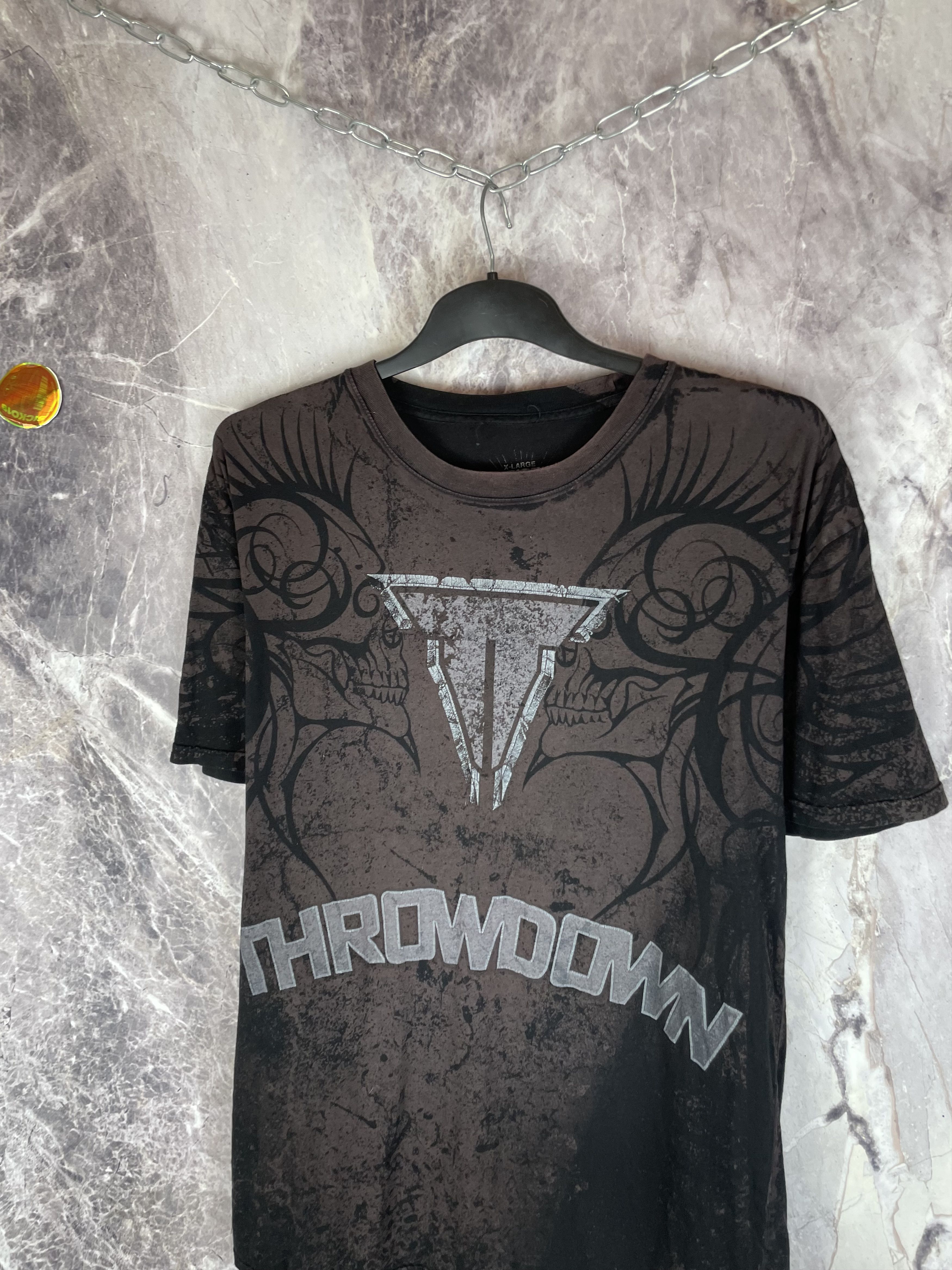 Other Full Print Native Skulls And Dreamcatcher ThrowdownTee Size US XL / EU 56 / 4 - 3 Thumbnail