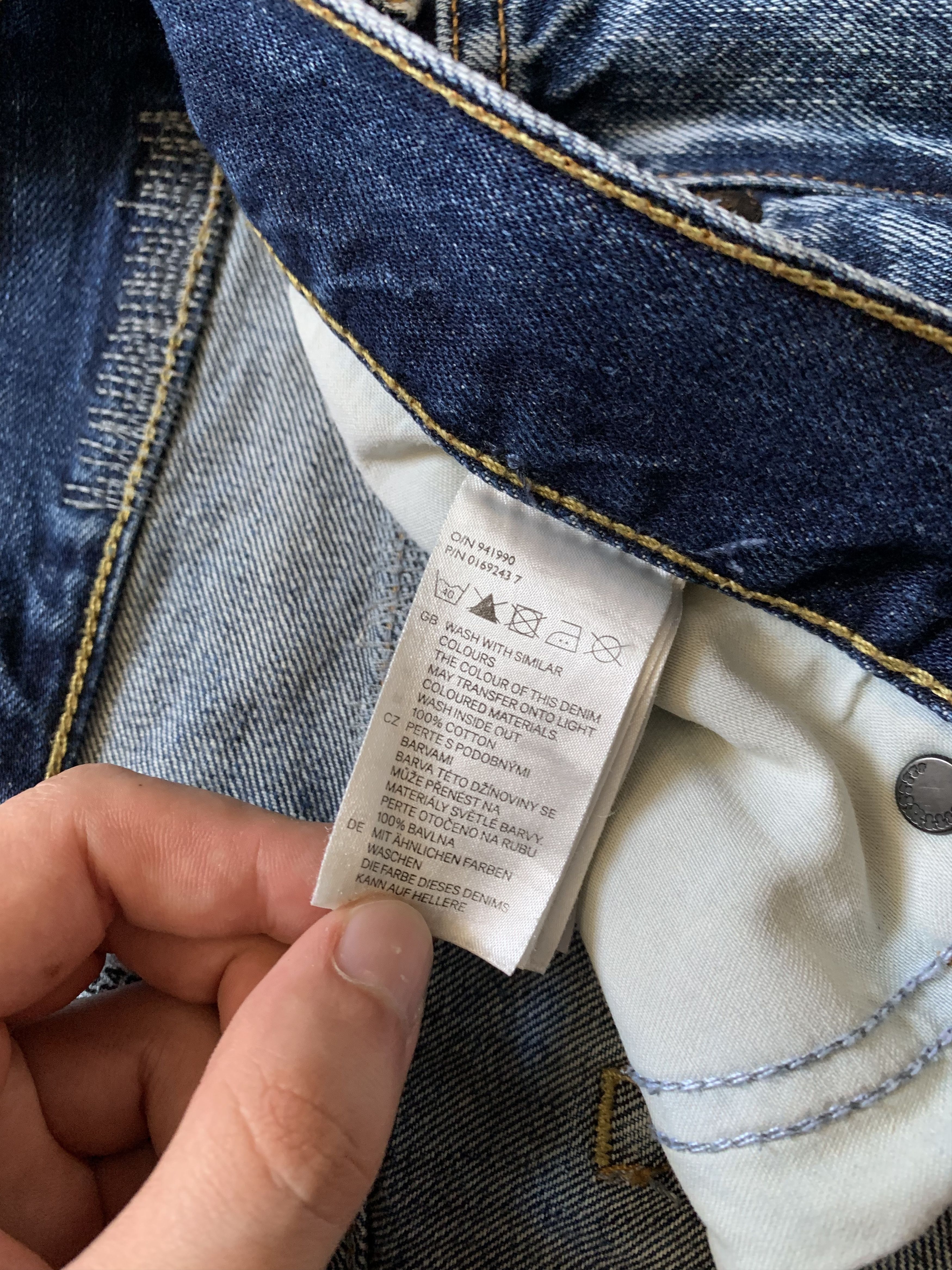 H&M Distressed Denim Jeans Kapital style Y2k Size US 34 / EU 50 - 9 Thumbnail