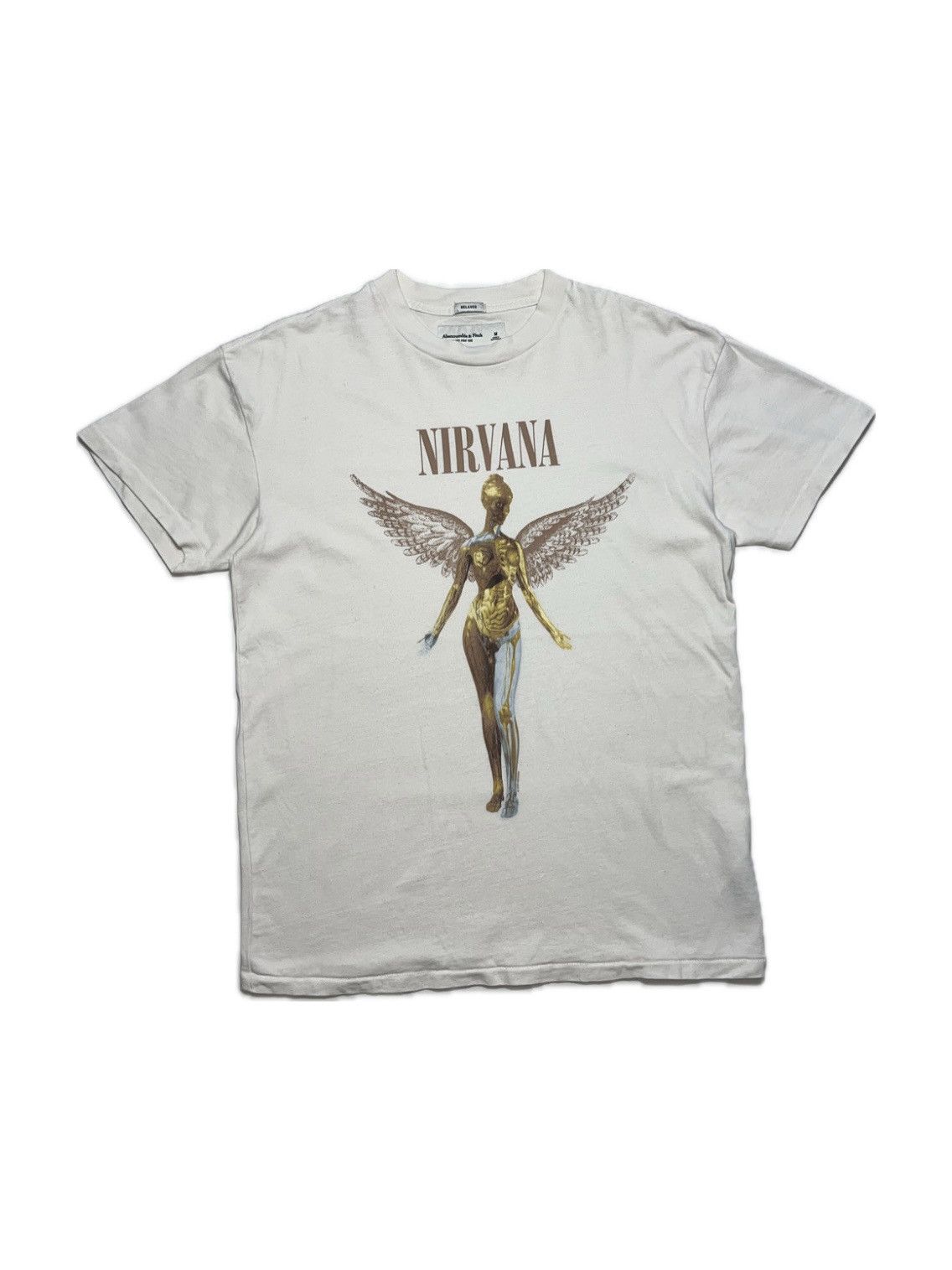 Abercrombie & Fitch Vintage 90’s Nirvana In Utero single stitch relaxed fit tee Size US M / EU 48-50 / 2 - 1 Thumbnail
