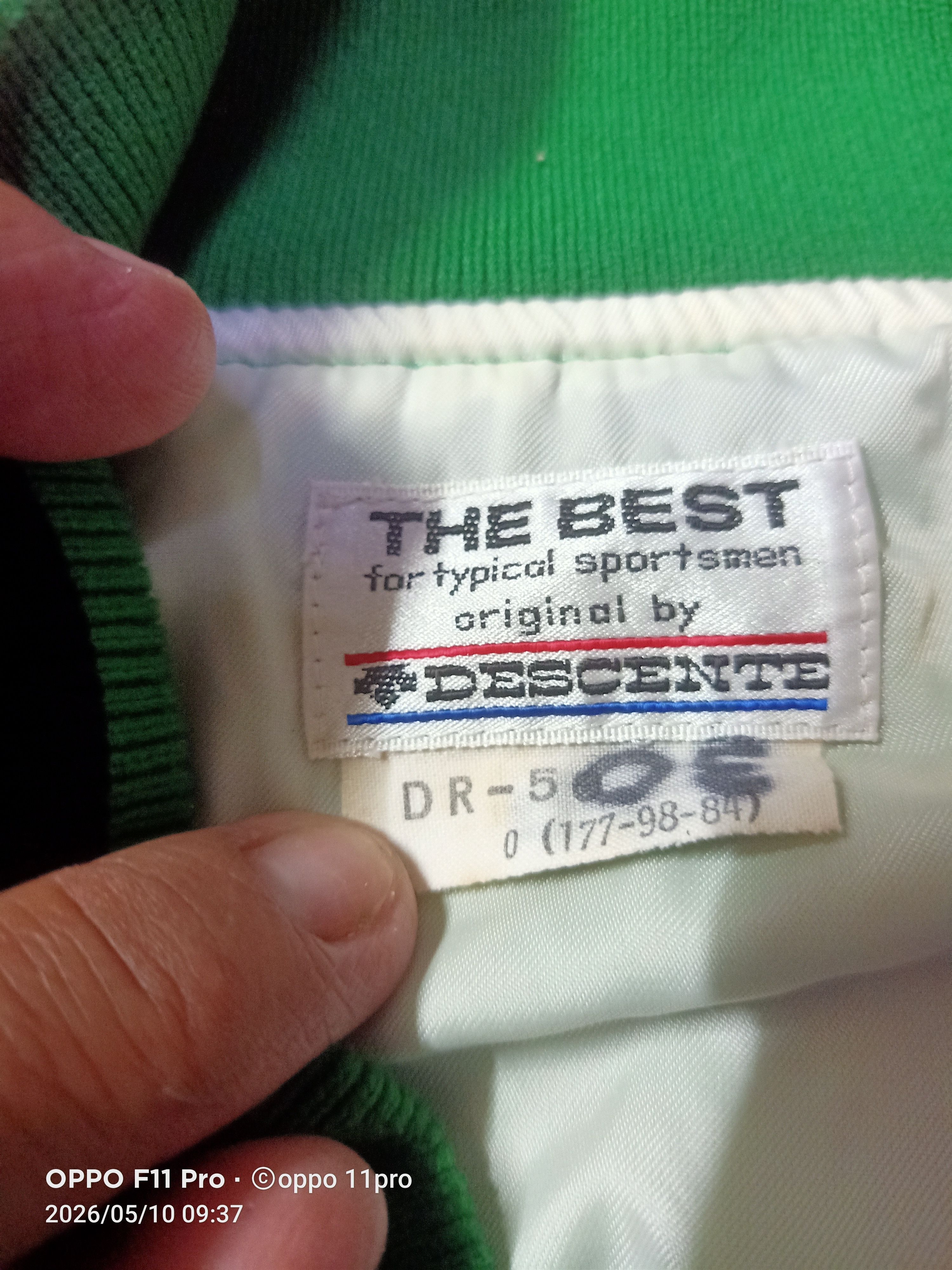 Descente 💥Vintage Descente Bombers Jacket Baseball 💥 Size US L / EU 52-54 / 3 - 5 Thumbnail
