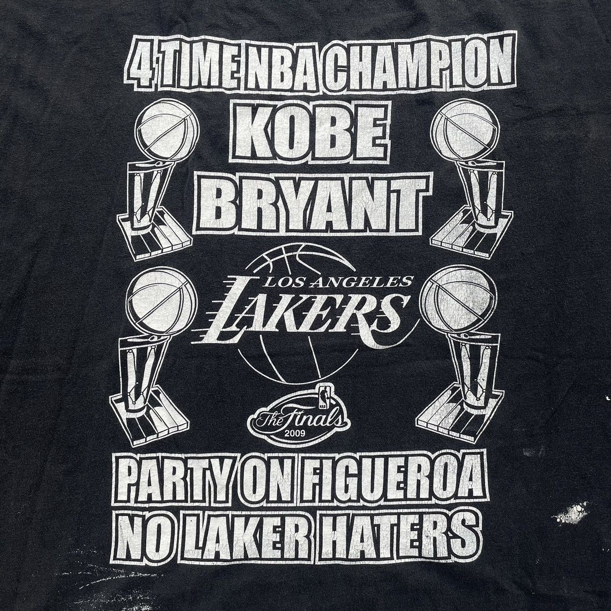 NBA Vintage Los Angeles Lakers Kobe Bryant 2009 Shirt Size 3XL Size US XXL / EU 58 / 5 - 6 Thumbnail