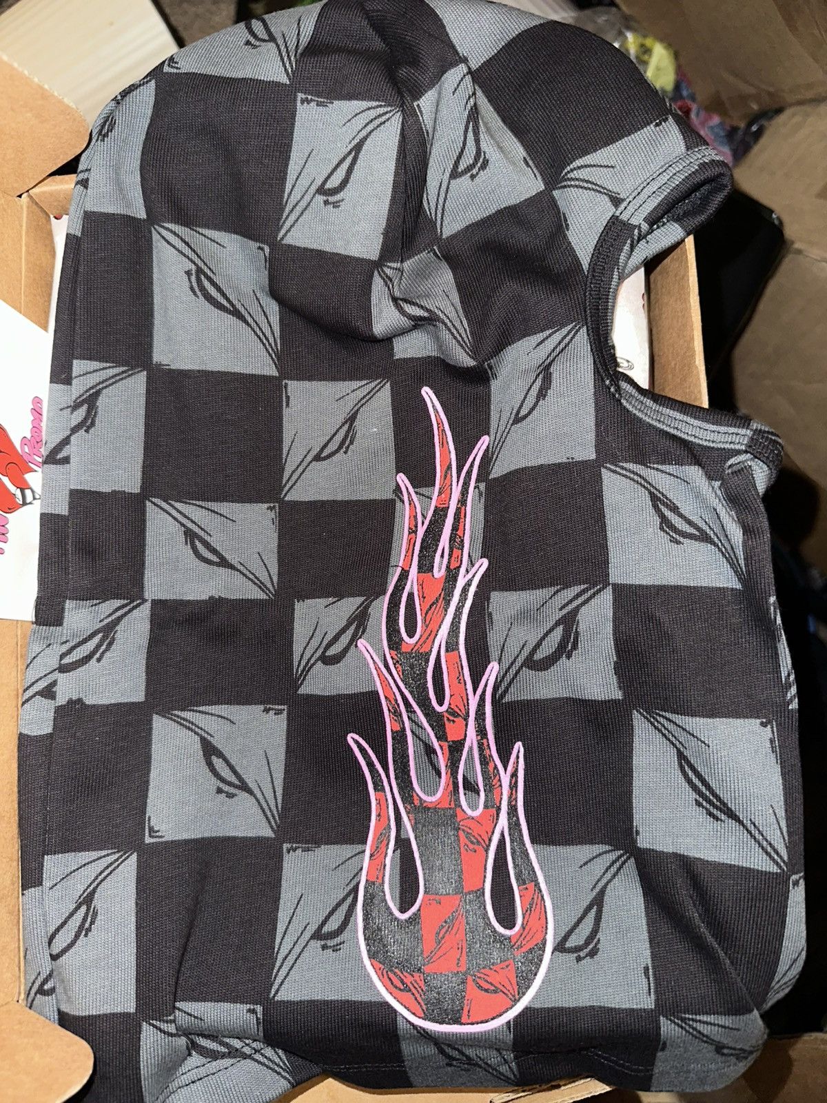 Matty Boy Matty Boy:Anti Promo “Checkered Ski Mask” Size ONE SIZE - 1 Thumbnail