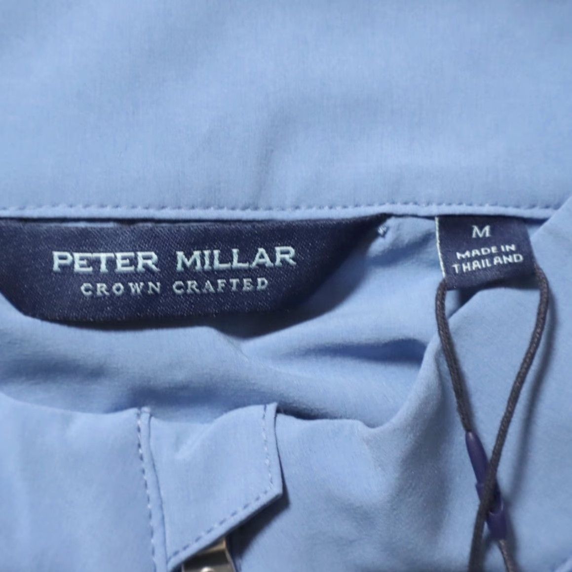 Peter Millar Peter Millar Contour Performance Vest Jacket Blue Men's M Shirt Size US M / EU 48-50 / 2 - 6 Thumbnail