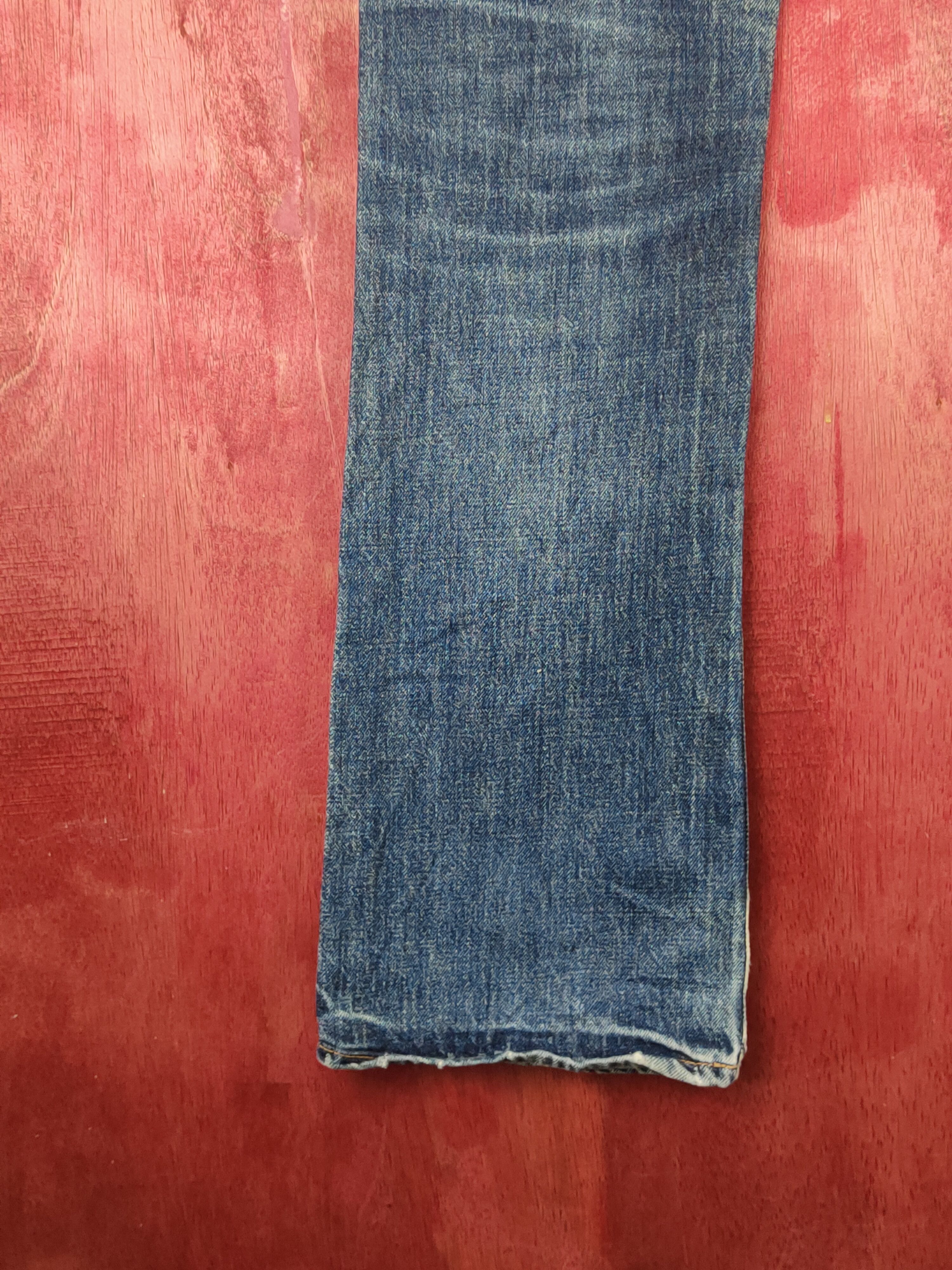 Gap Gap slim boot fit Dark Blue Distressed Ripped Jeans #S2355 Size 28" / US 6 / IT 42 - 9 Thumbnail