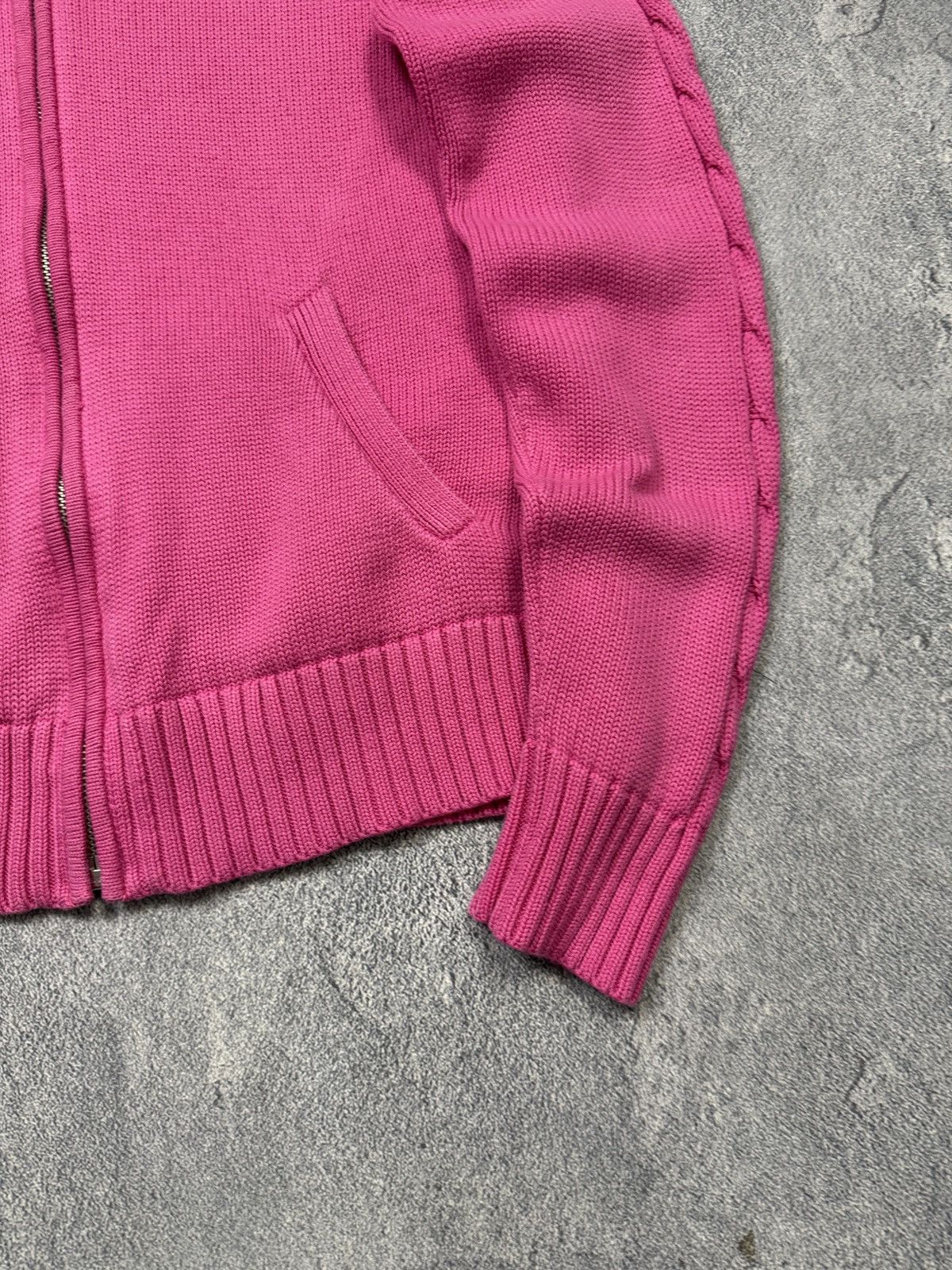 Polo Ralph Lauren Vintage Polo Ralph Lauren Casual Stripe Zip Sweater Y2K Size L / US 10 / IT 46 - 5 Thumbnail