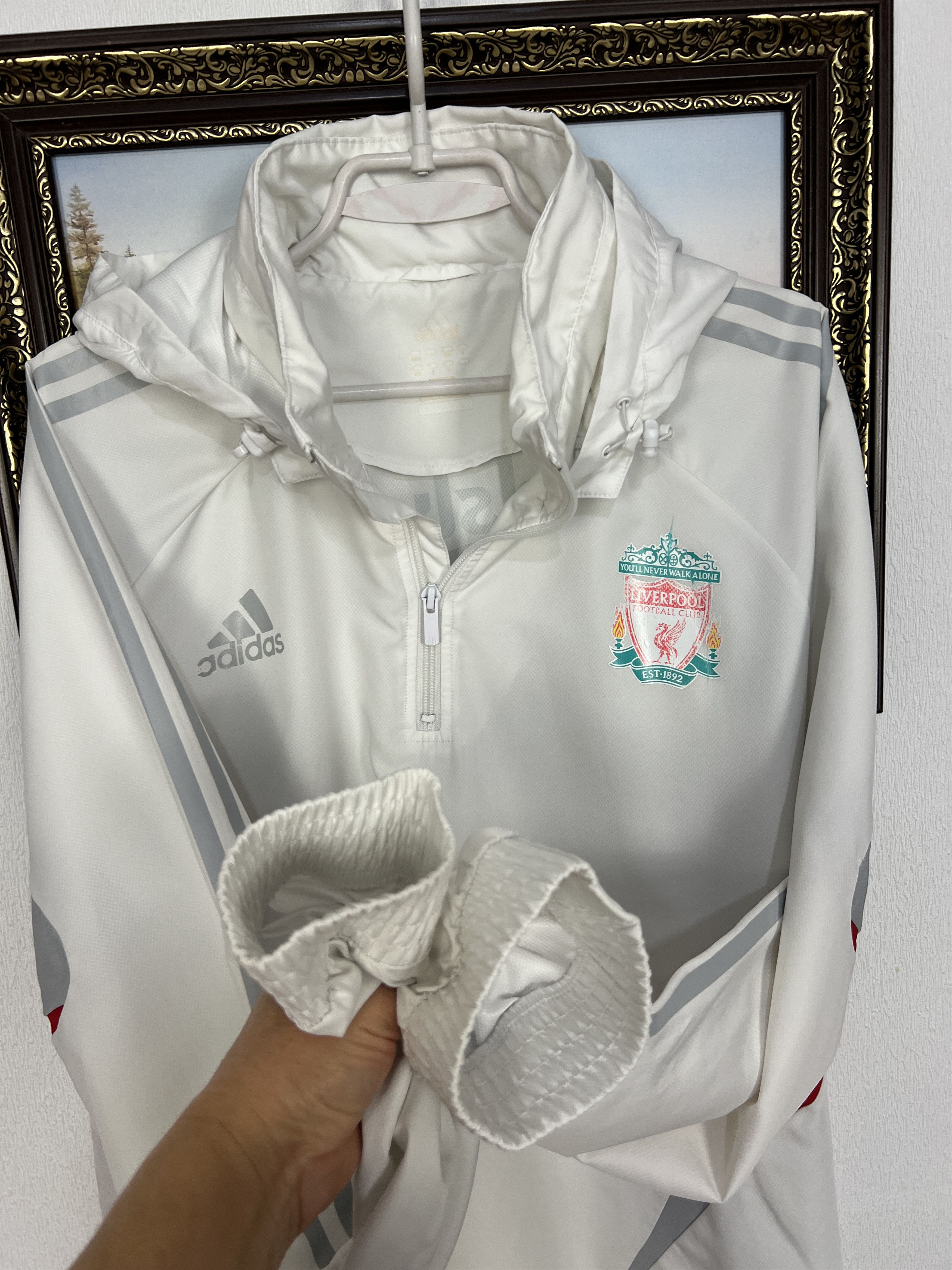 Vintage Liverpool Football Train Jacket Soccer Track Top