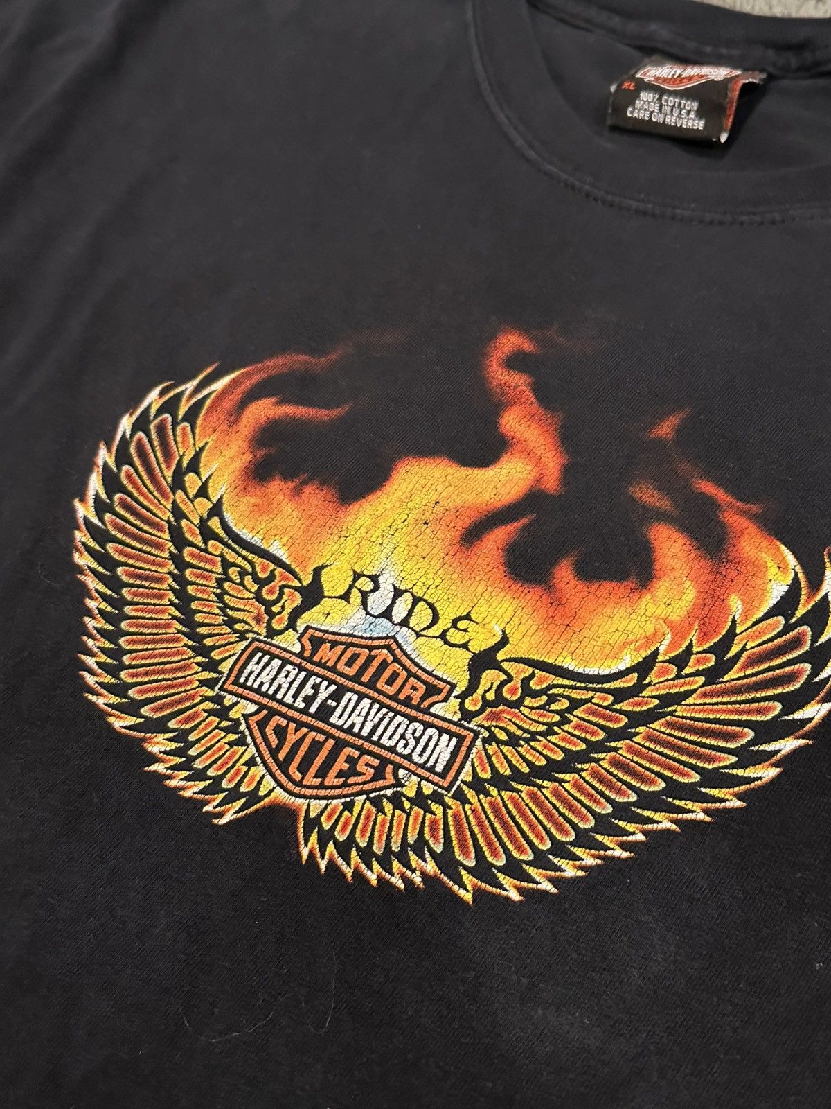 Harley Davidson 2004 Harley Davidson Flame Sleeve F&S Dayton Ohio Longsleeve Size US XL / EU 56 / 4 - 8 Thumbnail