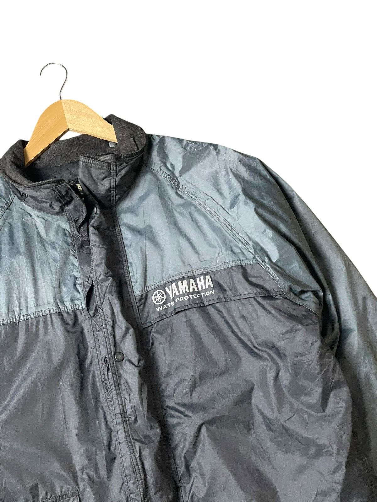 Japanese Brand × Vintage × Yamaha Vintage YAMAHA Colour block Motorcycle Jacket (98) Size US M / EU 48-50 / 2 - 2 Thumbnail
