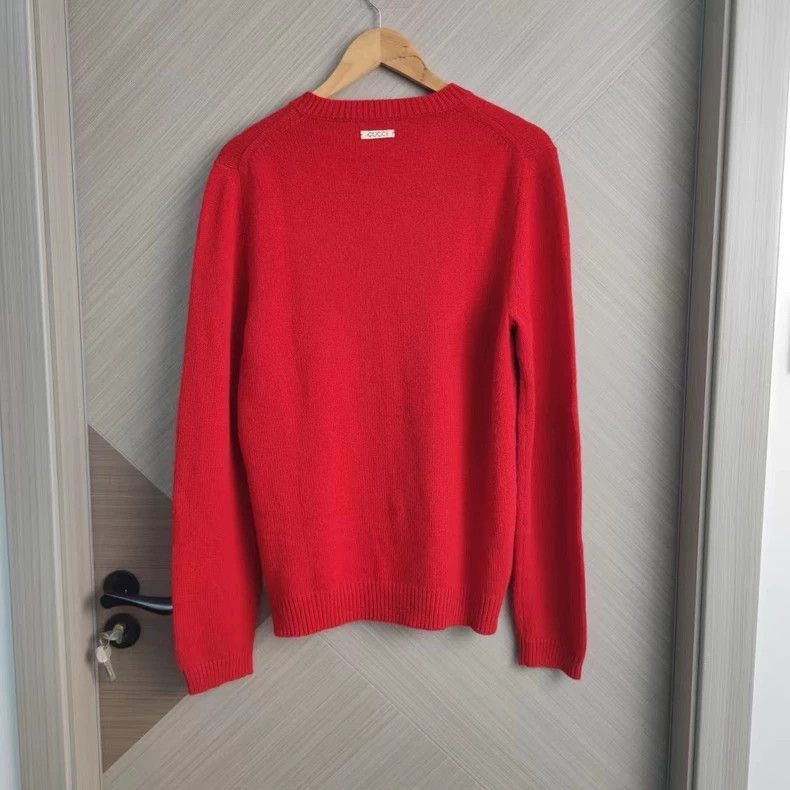 Gucci red gucci sweater in size medium Size US M / EU 48-50 / 2 - 3 Thumbnail