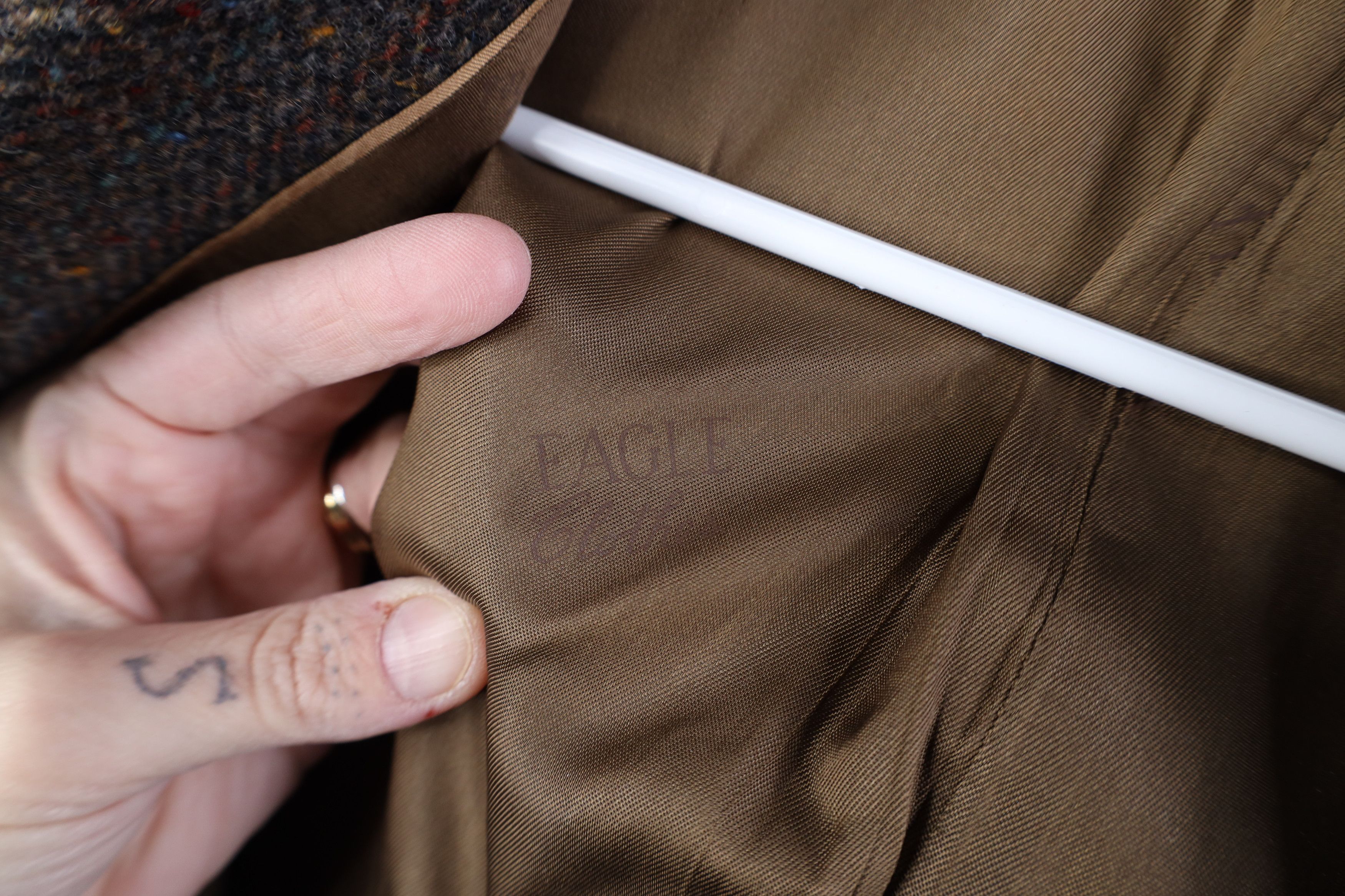 Vintage Vintage 60s Streetwear Wool Tweed Suit Blazer Jacket USA Size US XL / EU 56 / 4 - 14 Thumbnail