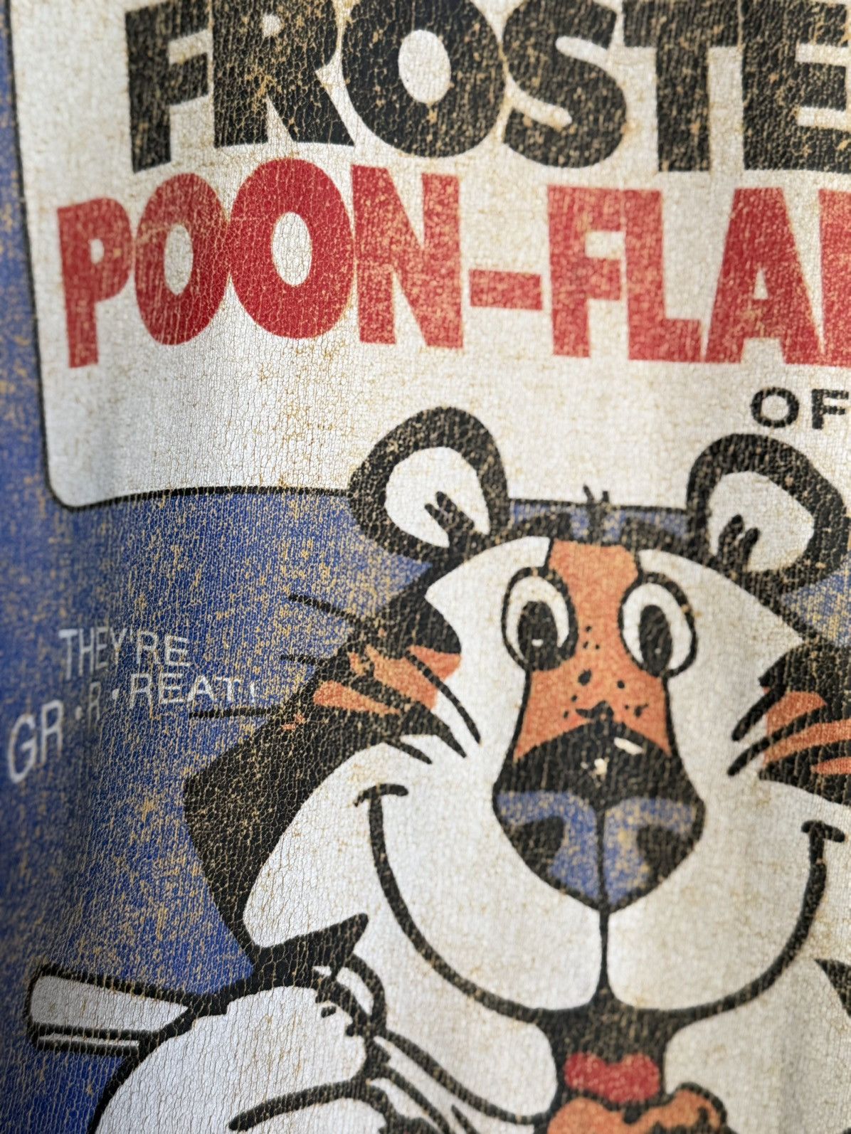 Cartoon Network × Vintage Thrashed Vintage 90s Pooh Tang’s Built In The Usa Faded Tee Size US L / EU 52-54 / 3 - 4 Thumbnail