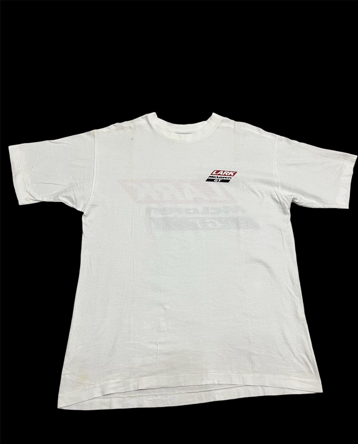 Vintage vintage Lark Mclaren GT T-shirt Size US M / EU 48-50 / 2 - 2 Thumbnail