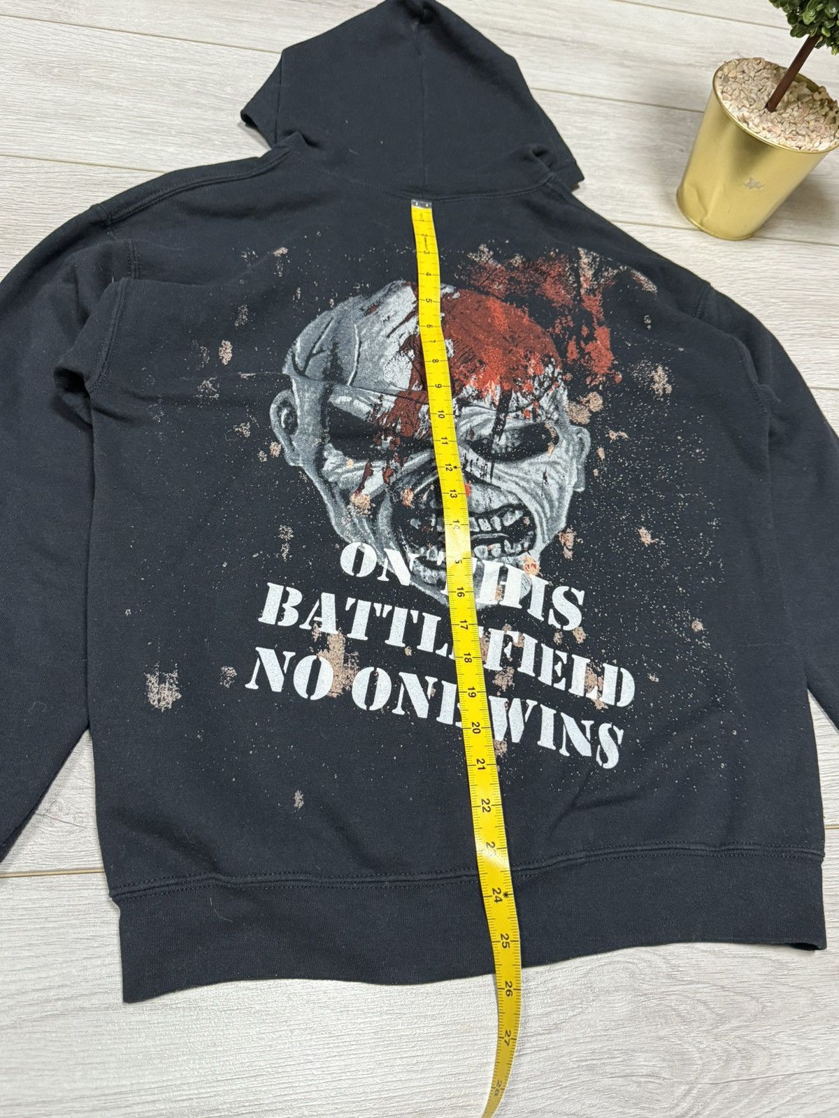 Iron Maiden Iron Maiden zip hoodie big print gildan no one wins Size US M / EU 48-50 / 2 - 10 Thumbnail