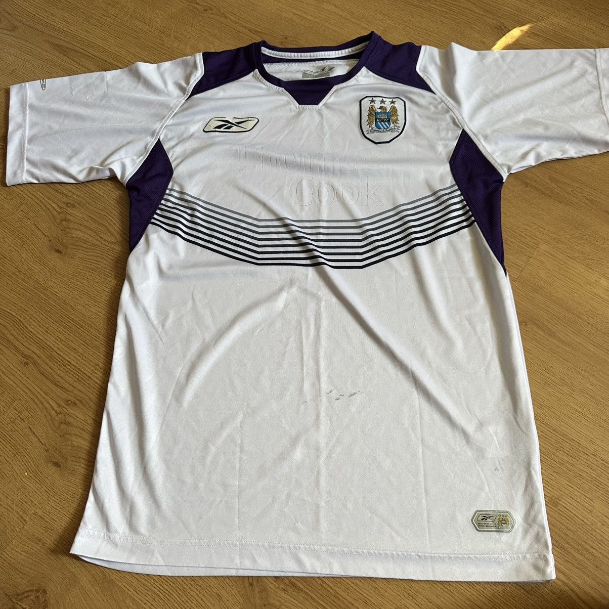 Reebok × Vintage Vintage Manchester City FC 2004 2005 Away Shirt Reebok Size US S / EU 44-46 / 1 - 1 Thumbnail