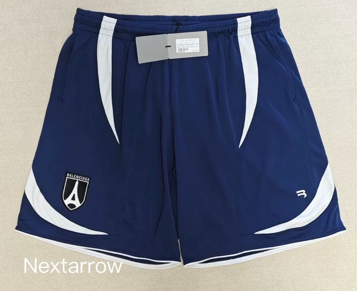 Balenciaga Balenciaga runway iron tower mesh breathable sportyb shorts Size US 32 / EU 48 - 1 Thumbnail