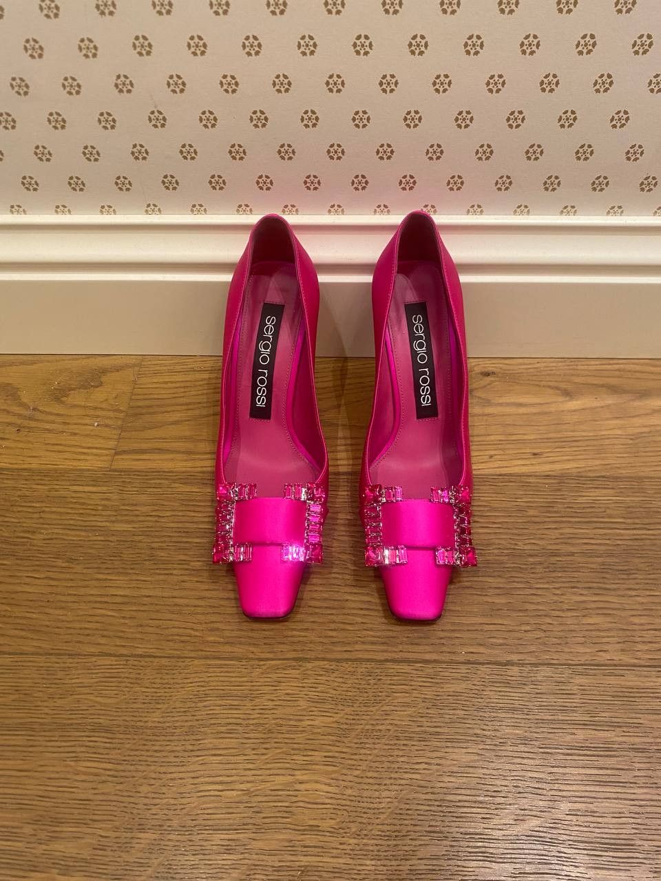 Sergio Rossi Sergio Rossi Leather Heels Size US 7 / IT 37 - 1 Thumbnail