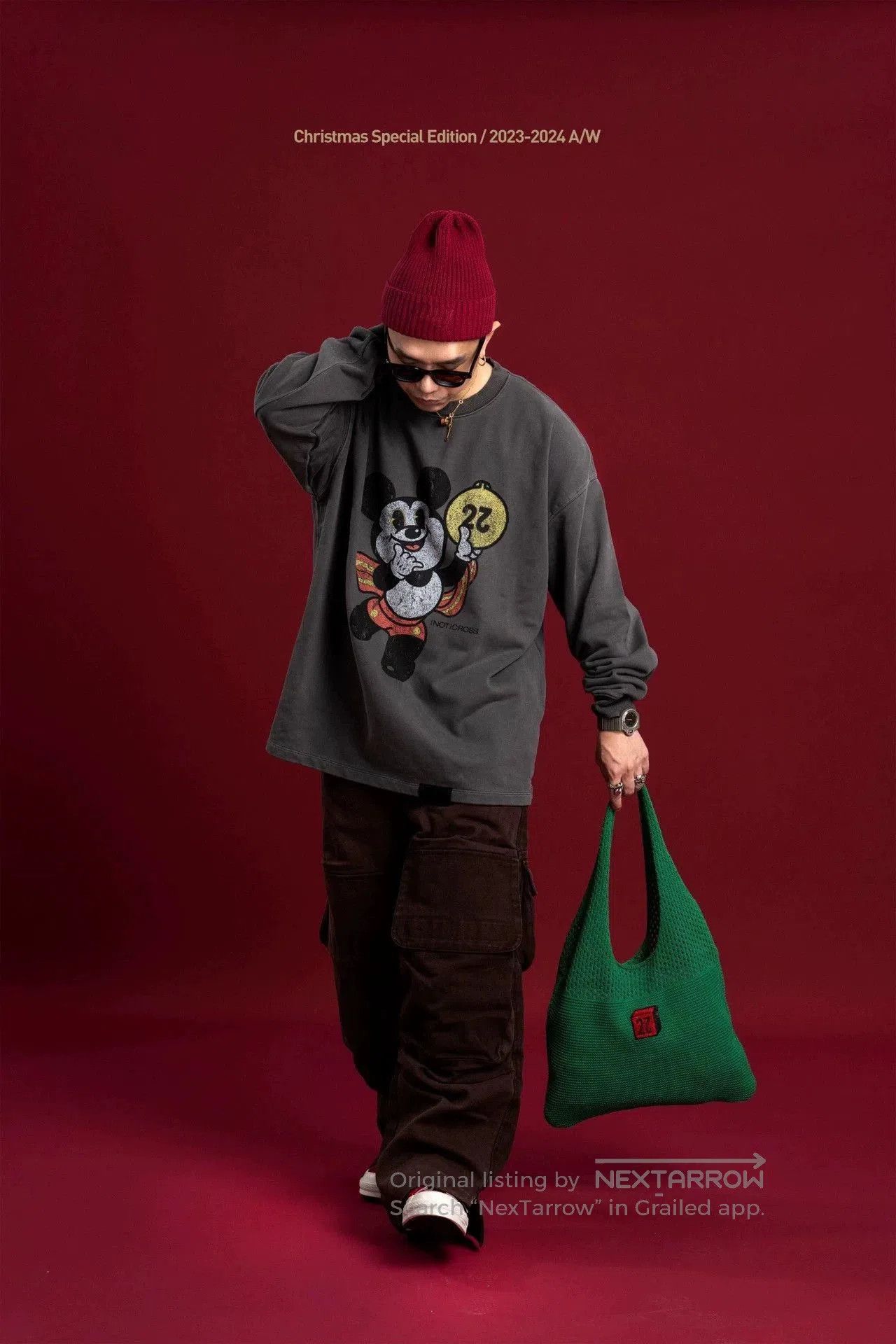 Greg Ross Red Cargo Pants with Utility Pockets. Size US 28 / EU 44 - 7 Thumbnail