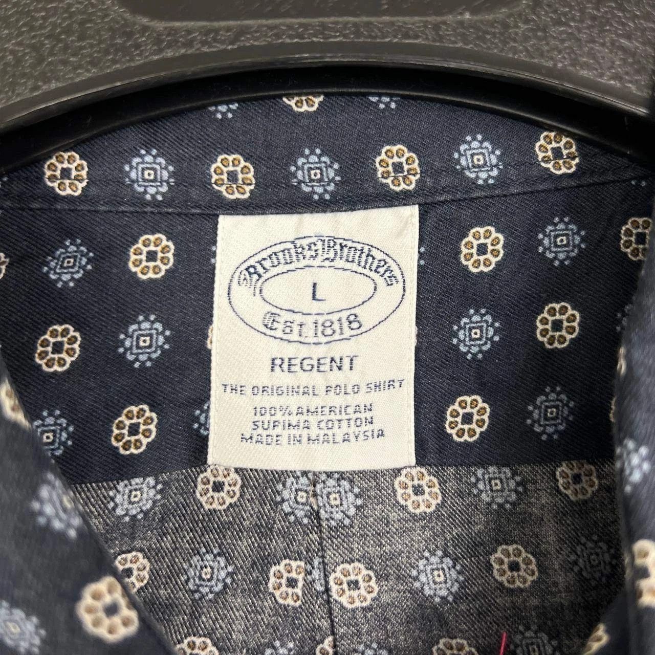 Brooks Brothers Brooks Brothers Button Down Shirt Men Floral Supima Cotton L Size US L / EU 52-54 / 3 - 8 Thumbnail