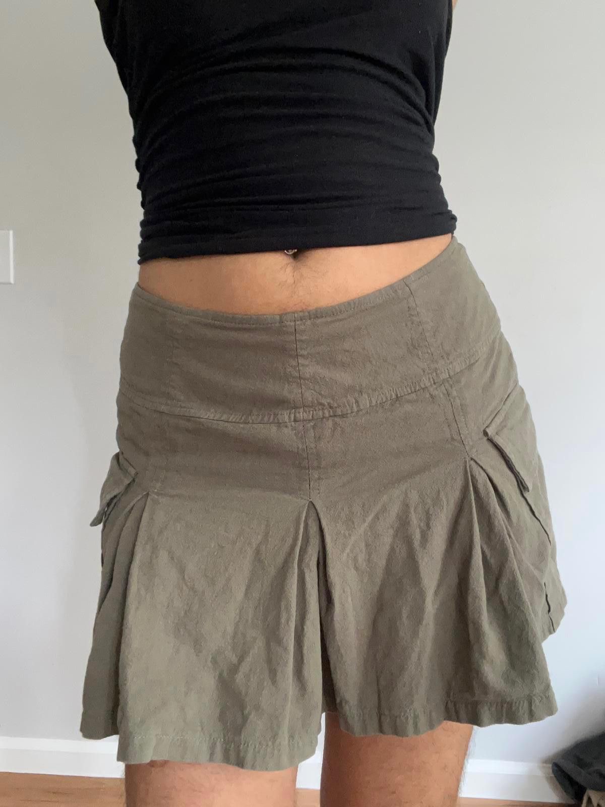 Other Women’s khaki green cotton skort Size 32" / US 10 / IT 46 - 1 Thumbnail
