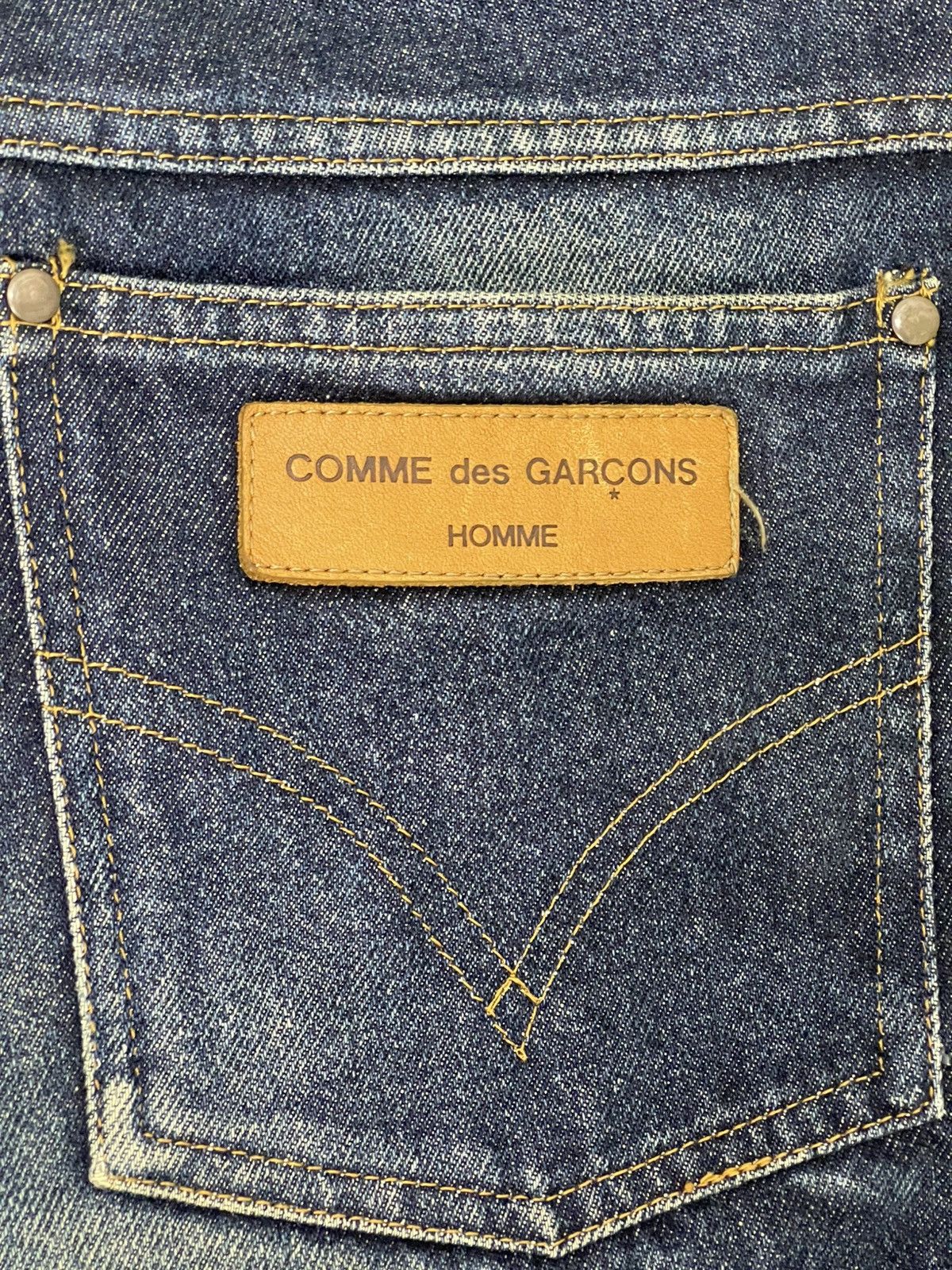 Comme des Garcons Homme AD 1996 Comme des Garcons Homme Denim Tapered 2🟦8 Size US 28 / EU 44 - 18 Thumbnail