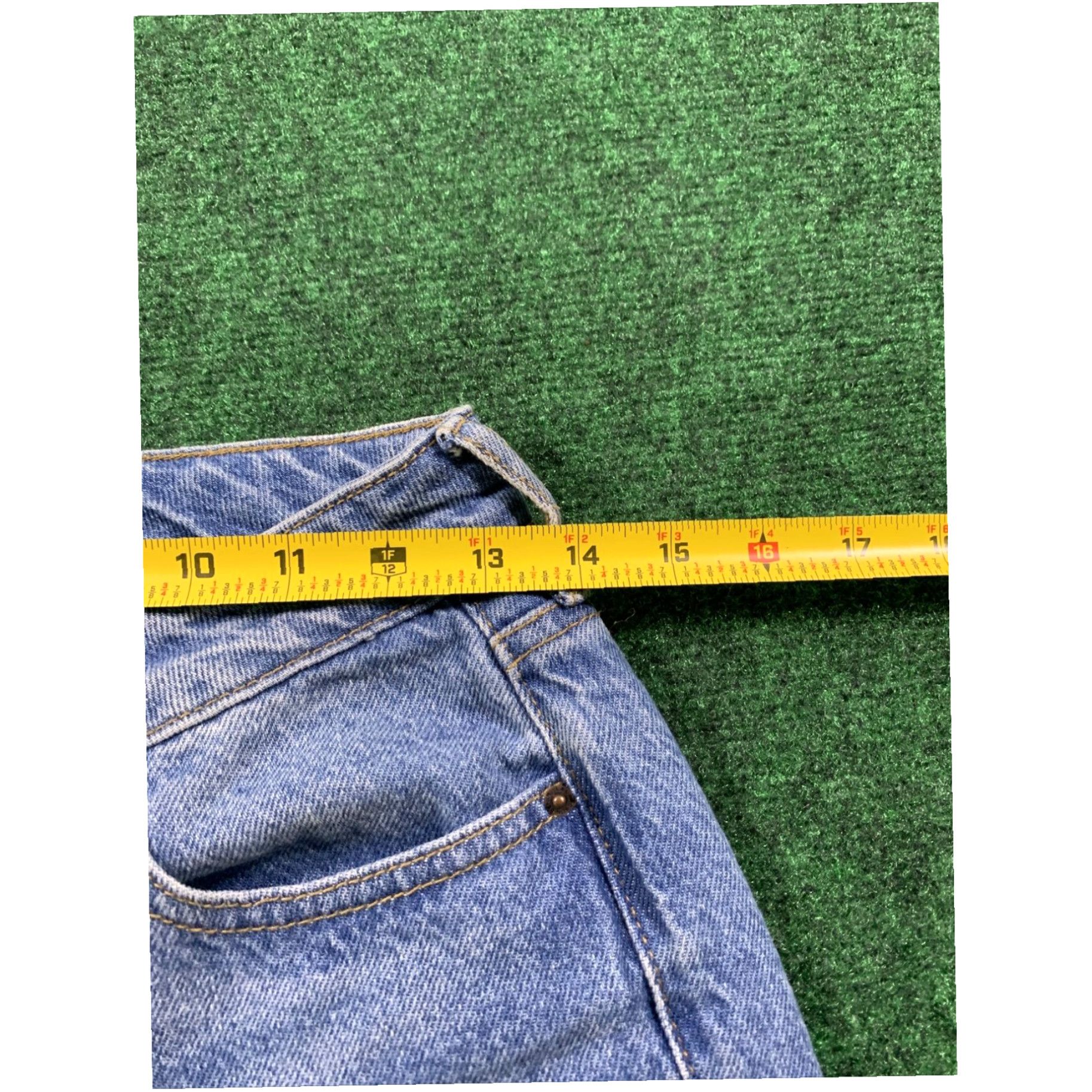 Pacsun PACSUN Women's High Rise Slim Blue Denim Jeans Size 24 Slit Bottoms Size 42" / US 20 - 5 Thumbnail