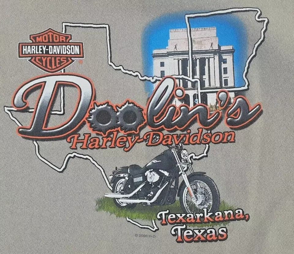 Harley Davidson Vintage Y2K 2000s Harley Davidson Sweatshirt USA Pocket Size US L / EU 52-54 / 3 - 7 Thumbnail