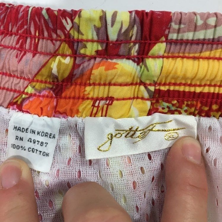 Other Vtg Gottex Pastel Tropical Island 1952 Chevy Bel Air Shorts Size US 42 / EU 58 - 3 Thumbnail