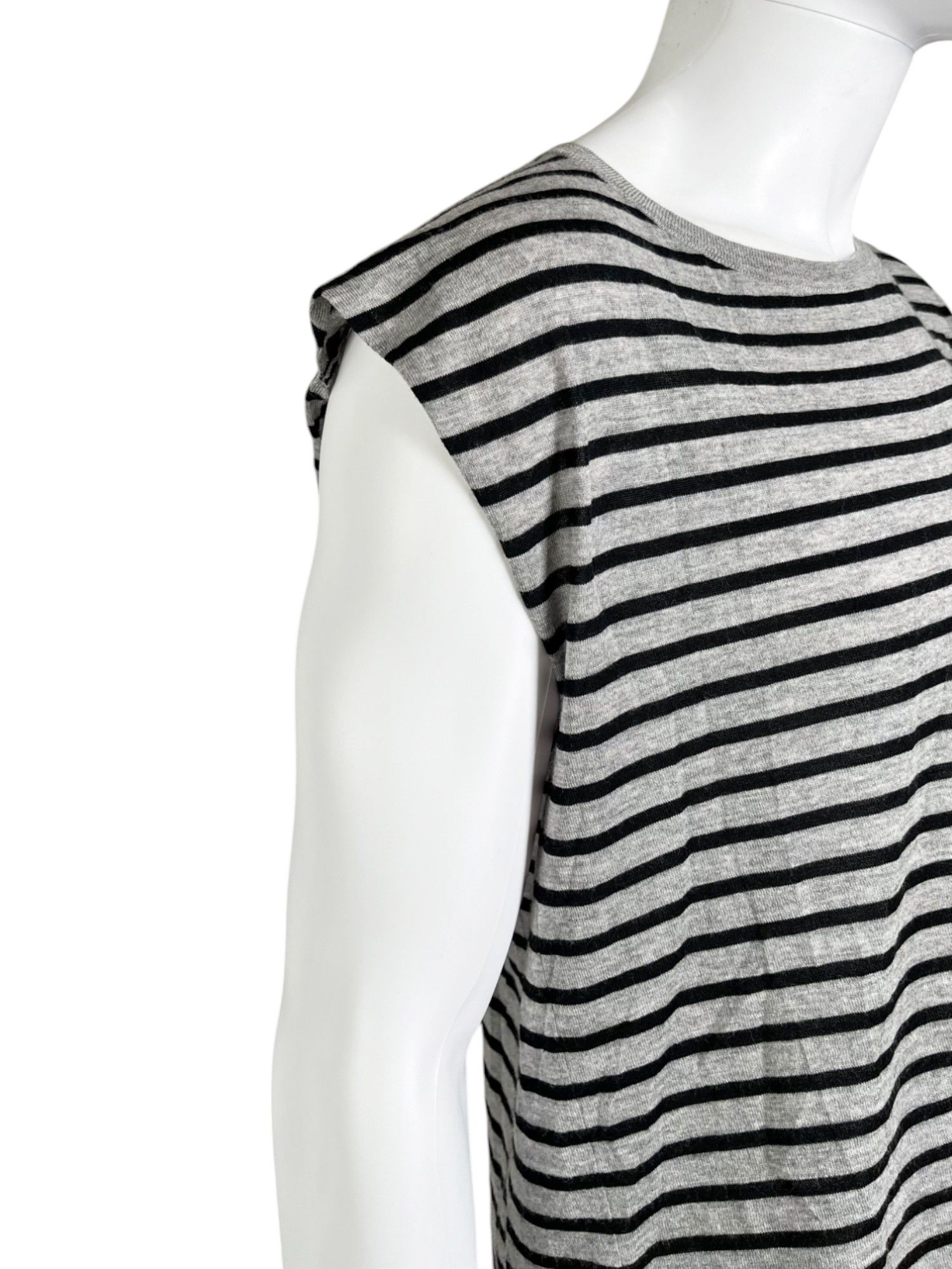 Saint Laurent Paris by Hedi Slimane S/S 2014 Sleeveles Striped Tank Top Size US M / EU 48-50 / 2 - 6 Thumbnail