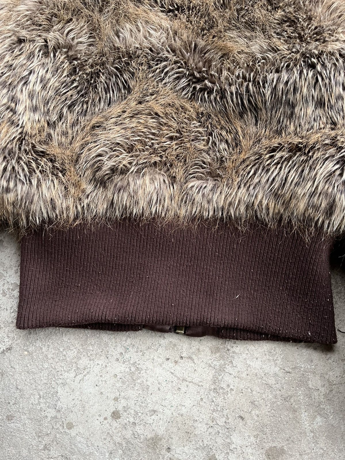 20471120 × If Six Was Nine × Le Grande Bleu (L.G.B.) Vintage Japanese Cropped Eco Fur Faux Fluffy Jacket Coat Y2K Size M / US 6-8 / IT 42-44 - 13 Thumbnail