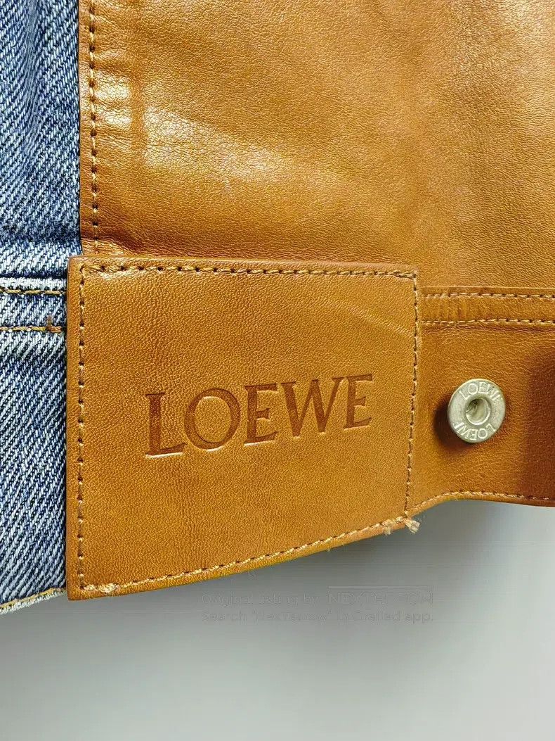 Loewe Loewe Single-Breasted Denim Jacket Size US S / EU 44-46 / 1 - 3 Thumbnail