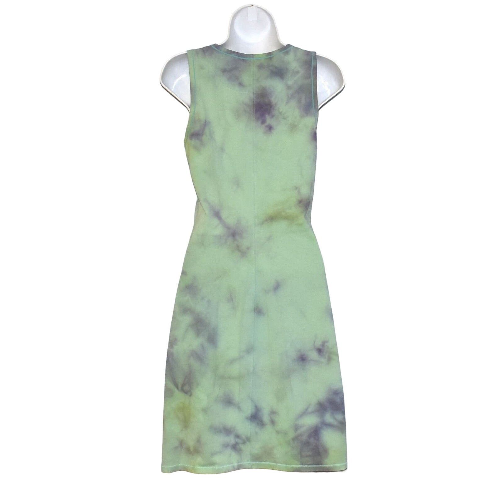 Patagonia PATAGONIA Aqua Motif Stretch Organic Cotton Tank Dress Sz XS Size XS / US 0-2 / IT 36-38 - 3 Thumbnail