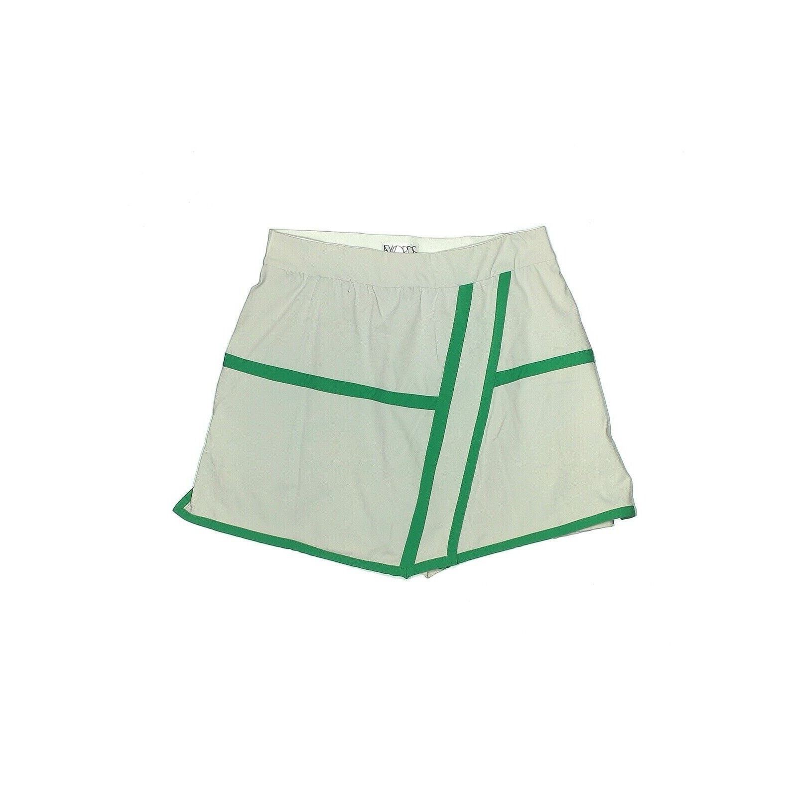 Designer F.Words Festival Skort Skirt Grey Green Golf Tennis Workout Size 28" / US 6 / IT 42 - 2 Thumbnail