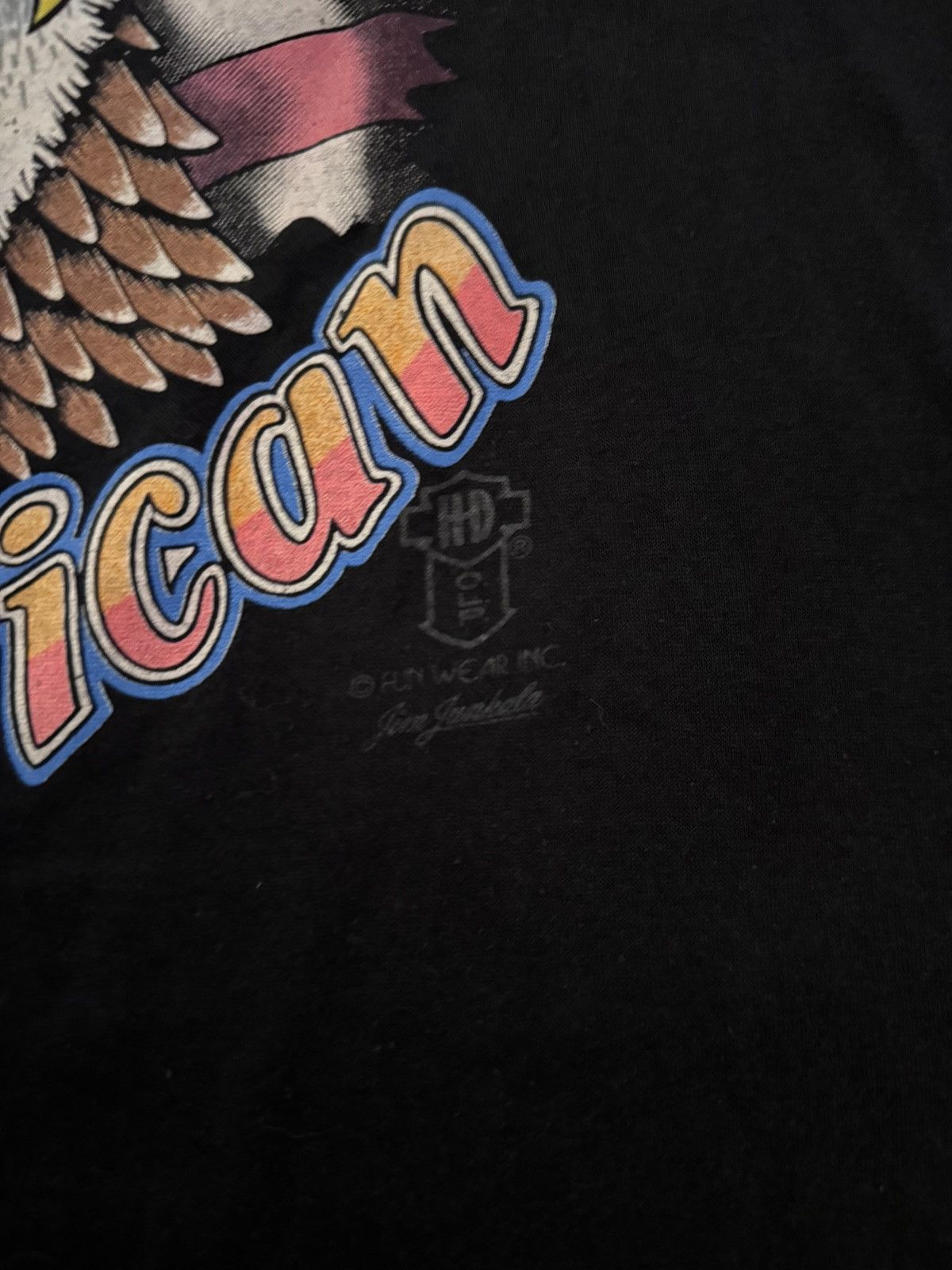 Harley Davidson Vtg Harley Eagle Graphic Cutoff Tee/Tank XL Size US XL / EU 56 / 4 - 2 Thumbnail