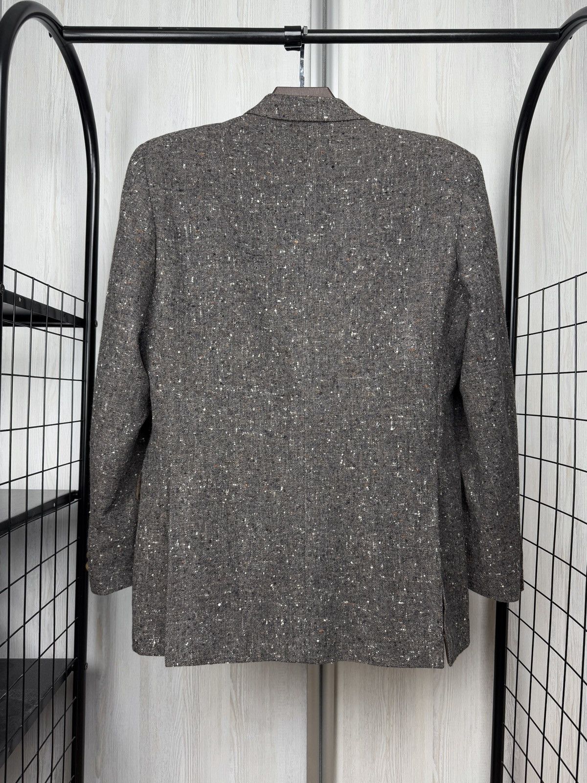 Yves Saint Laurent Yves Saint Laurent x Lanificio Paoletti wool tweed blazer 48 Size 38R - 8 Thumbnail