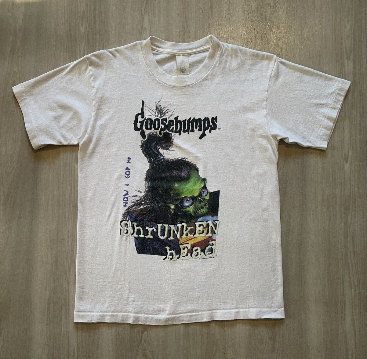 Other Vintage 90s Goosebumps How I Got My Shrunken Head Youth XL Size US XXS / EU 40 - 1 Thumbnail