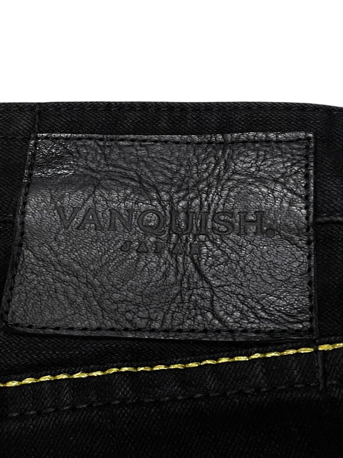 Vanquish Vanquish Japan Honeycomb Claw Mark Black Jeans Size US 30 / EU 46 - 23 Thumbnail