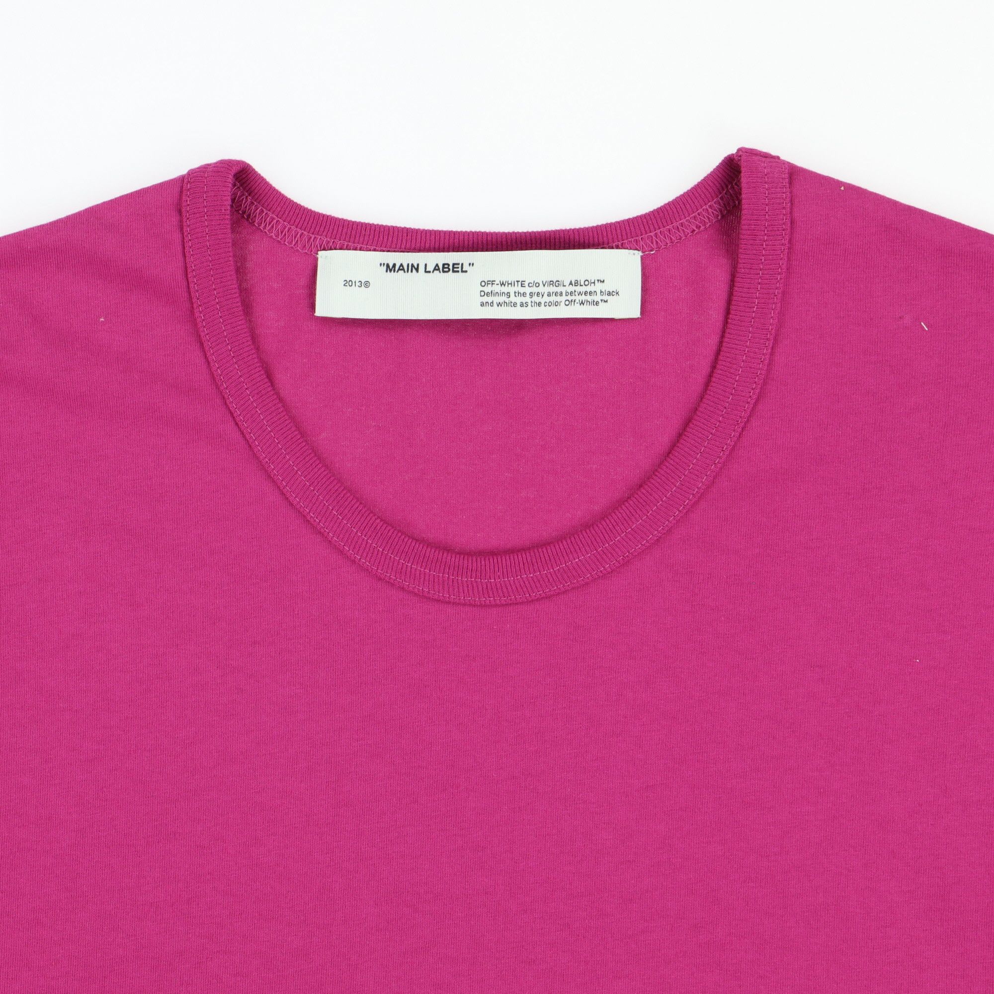 Off-White Pink Varsity Longsleeve T-shirt Size L / US 10 / IT 46 - 2 Thumbnail