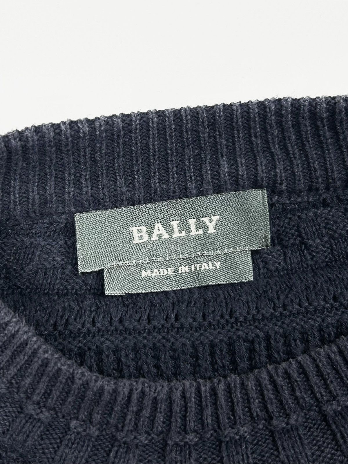 Bally × Vintage Vintage Bally Luxury Knit Sweater Archive Size US XL / EU 56 / 4 - 9 Thumbnail